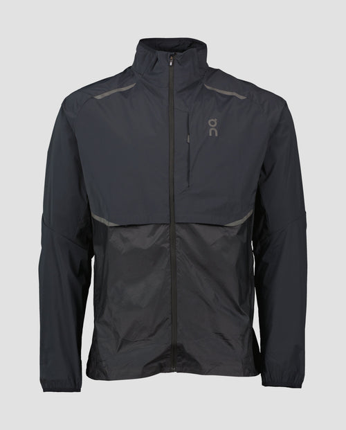 Men's On Running Black Trek Waterproof Jacket