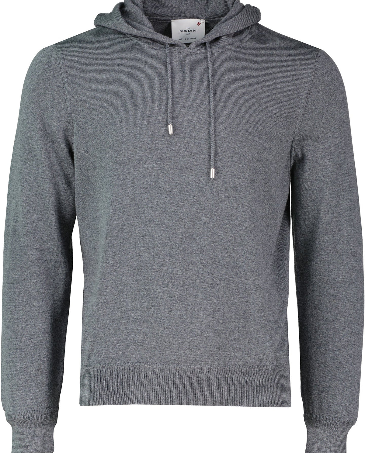 Men's Gran Sasso Grey Knitted Hoody - image 2