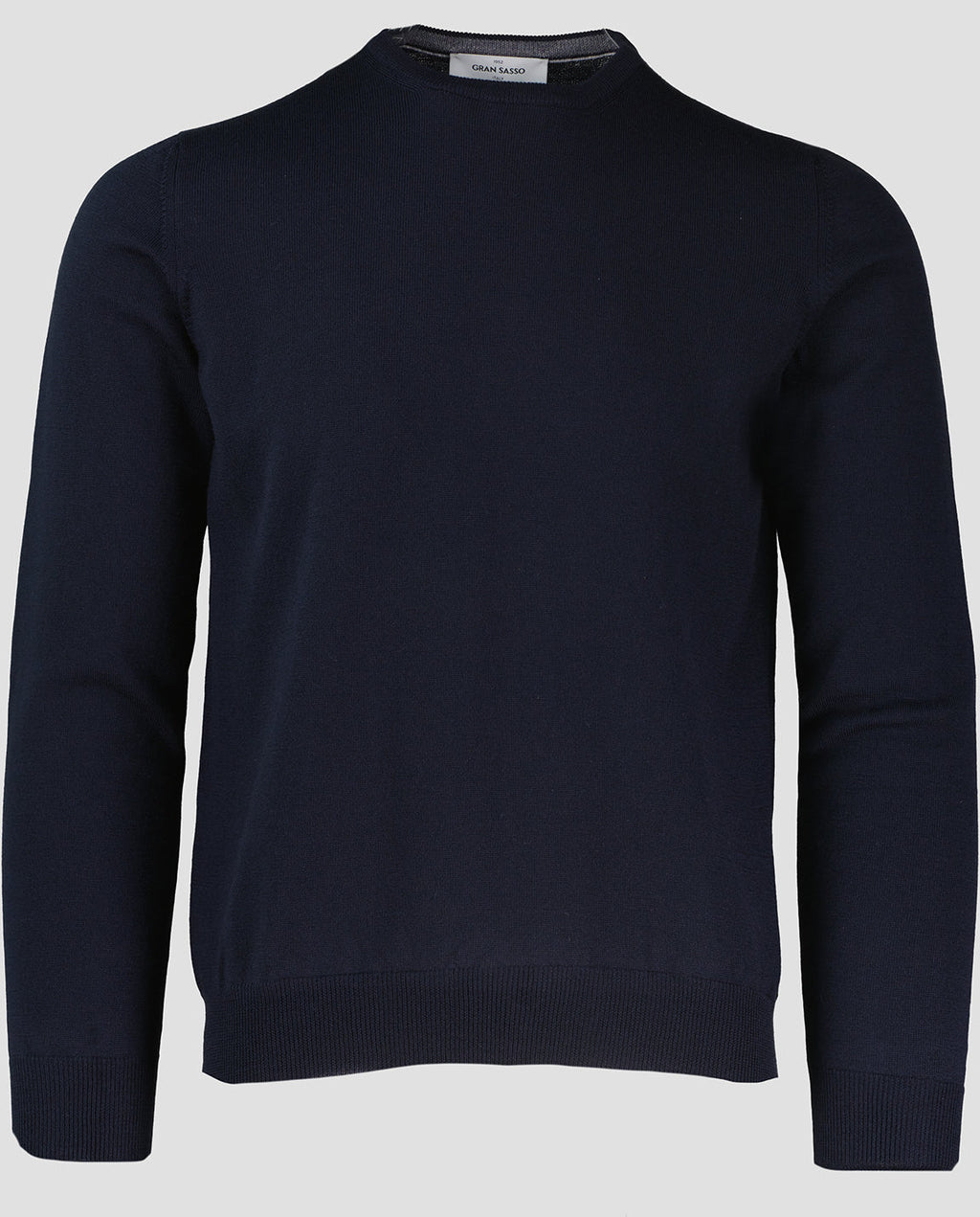 Gran Sasso Knitted Jumper in Navy