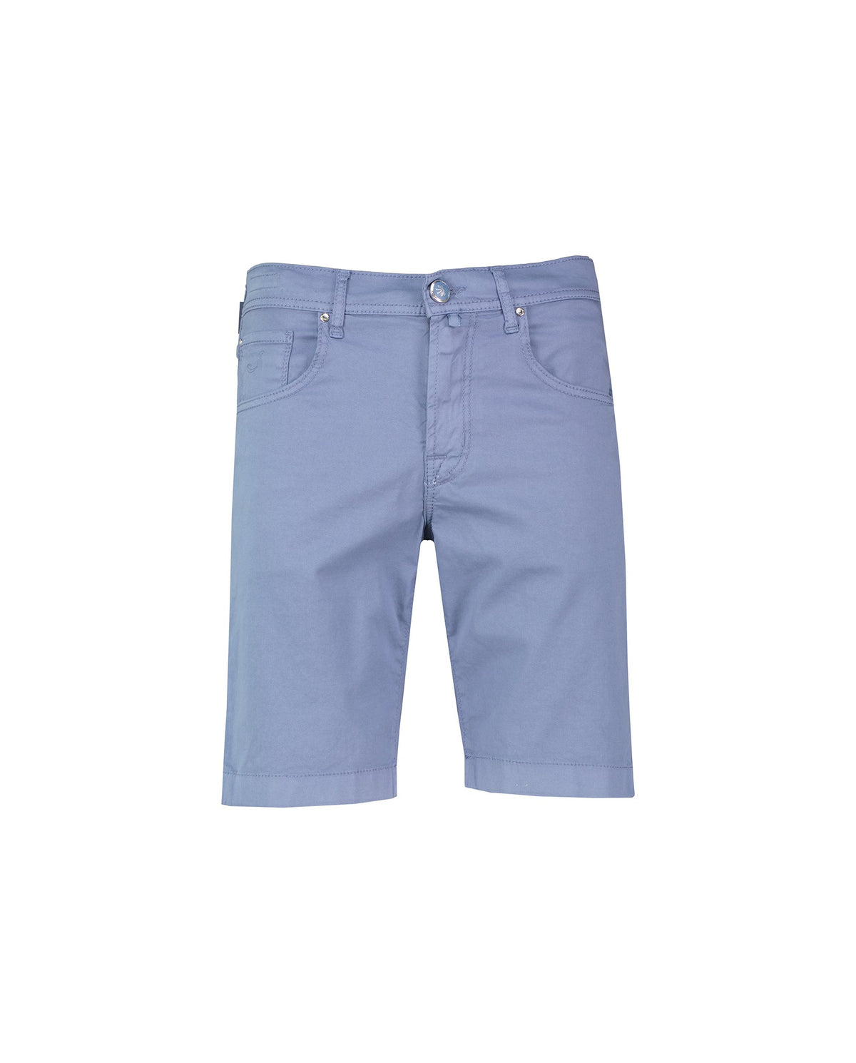 Mens Jacob Cohen Bermuda 5PKT Nicolas Aviation Blue Shorts — view 2