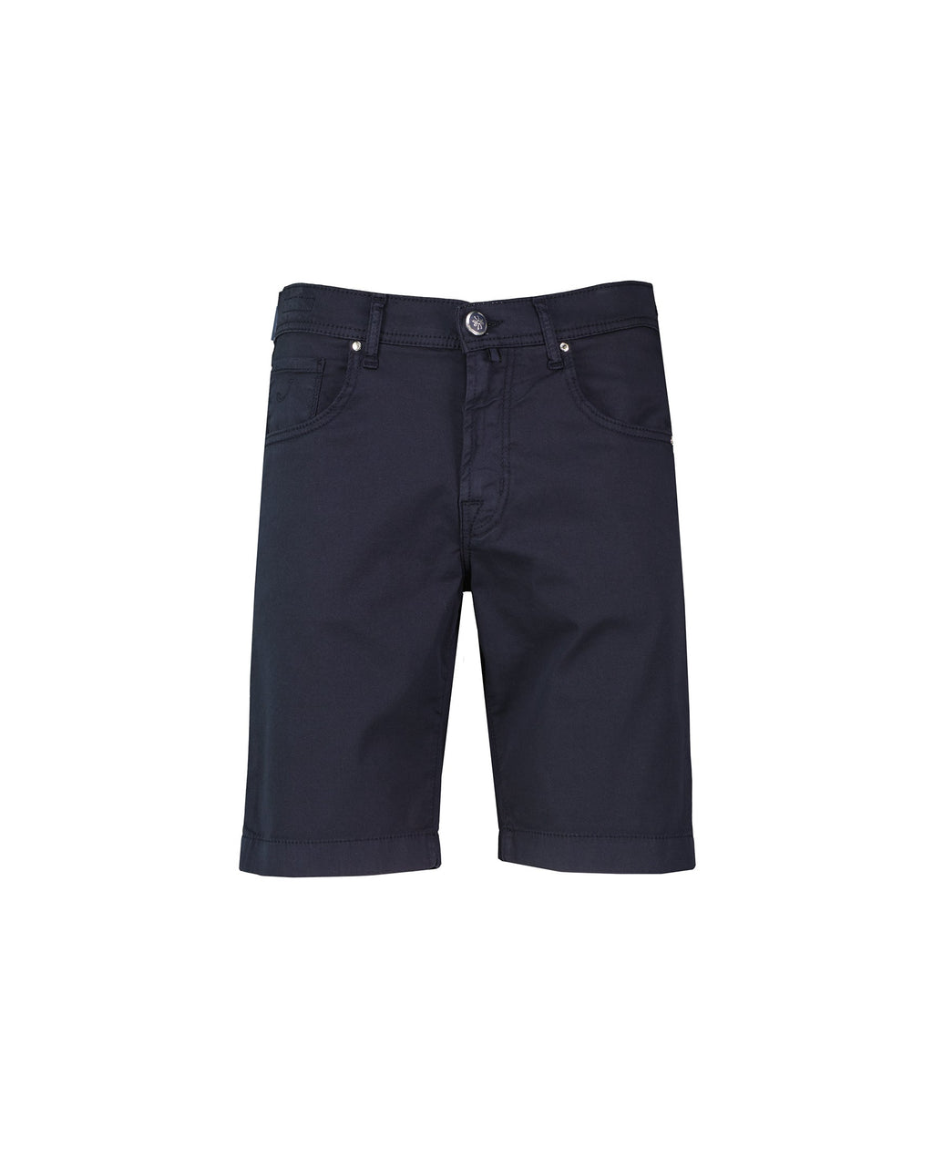 Mens Jacob Cohen Bermuda 5PKT Nicolas Navy Shorts — view 2