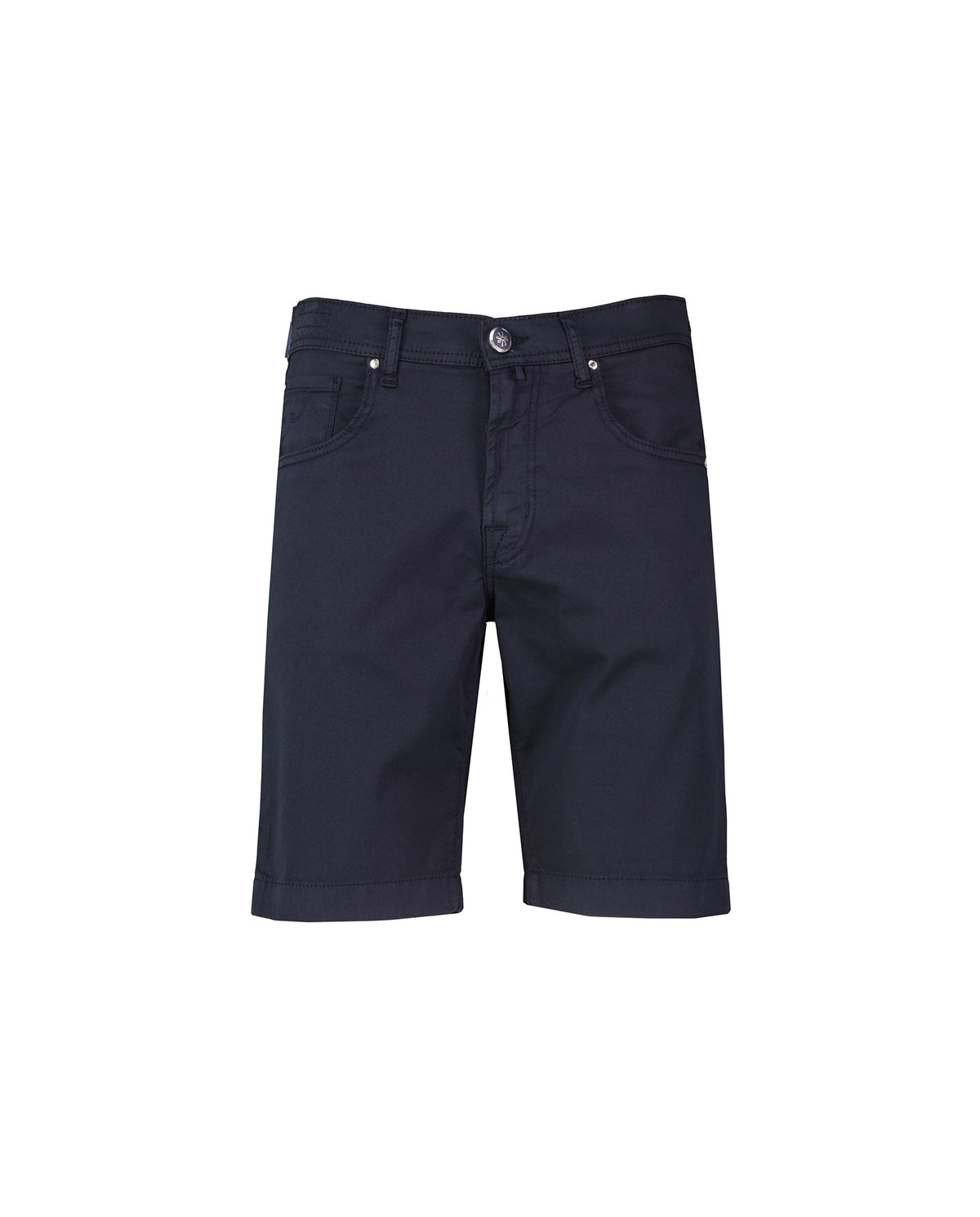 Mens Jacob Cohen Bermuda 5PKT Nicolas Navy Shorts — view 2