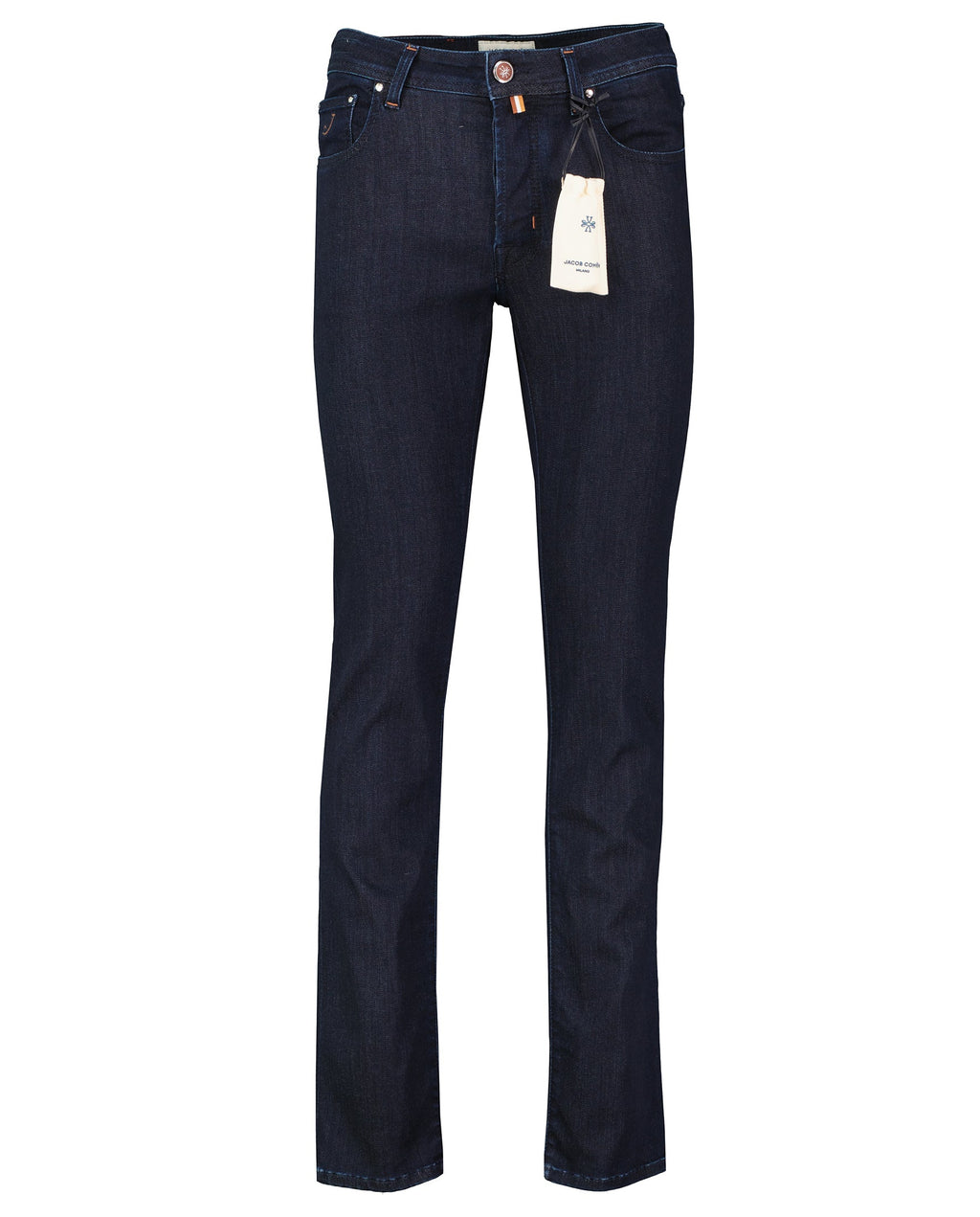 Mens Jacob Cohen 5PKT Bard Slim Dark Blue Jeans — view 2