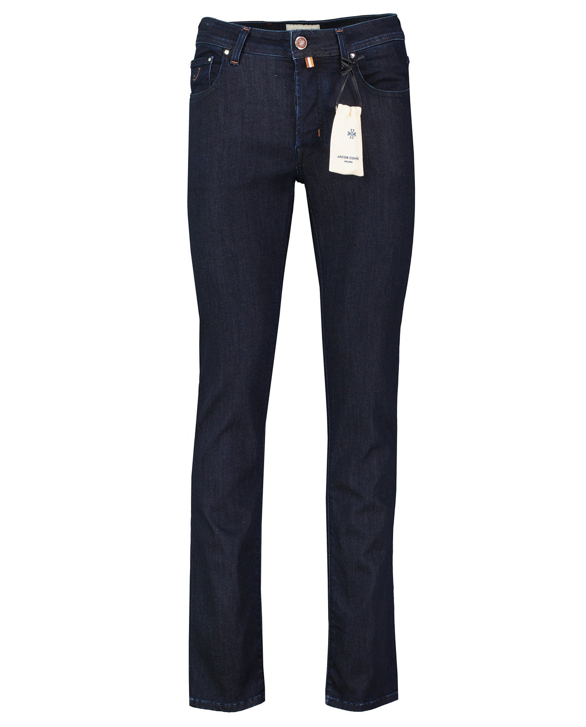 Mens Jacob Cohen 5PKT Bard Slim Dark Blue Jeans — view 2