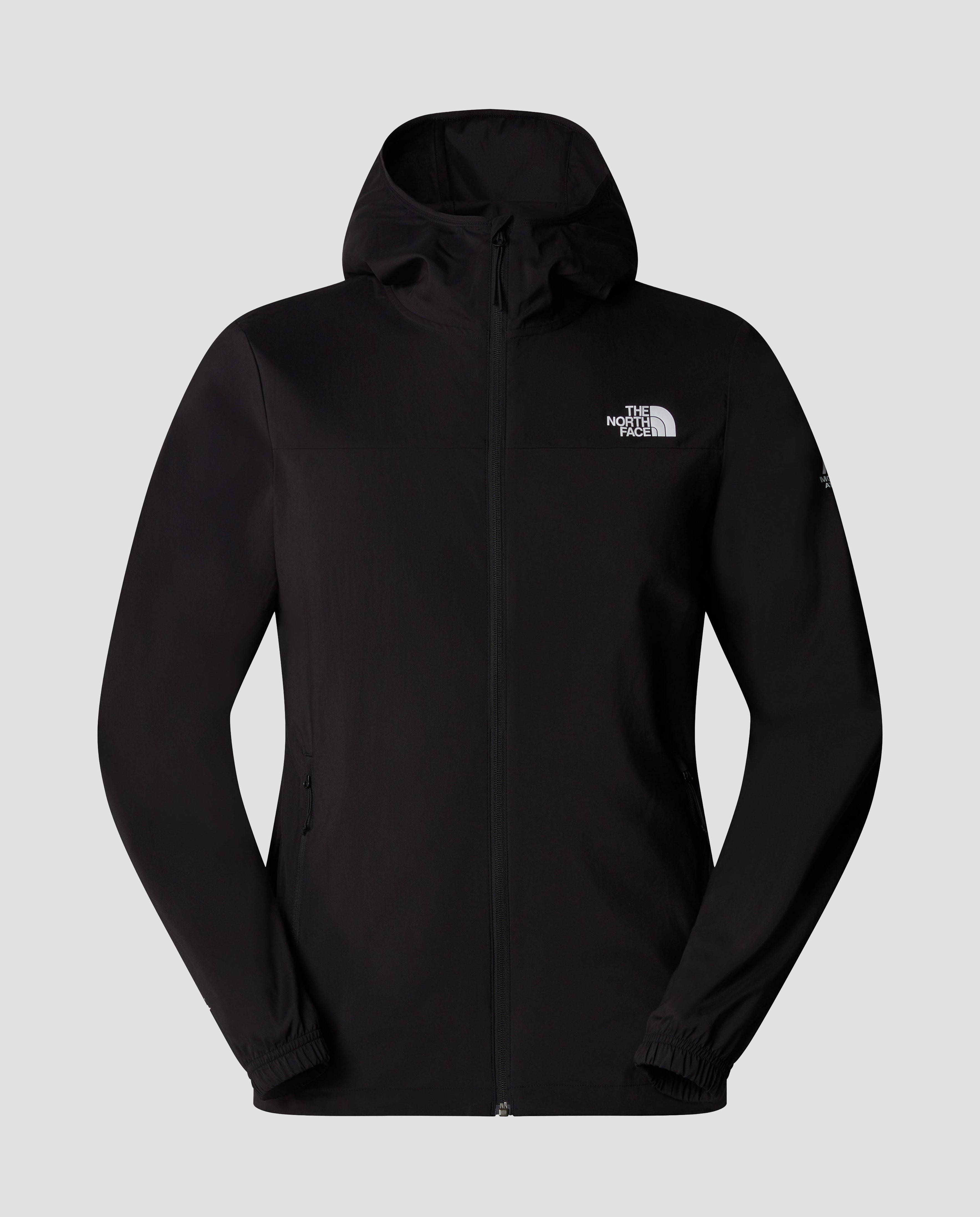 Men's The North Face Black Mountain Athletics Hooded Wind Jacket