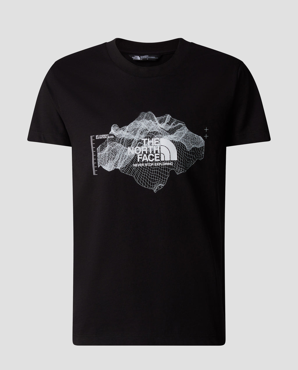Boy’s The North Face Black Topographic T Shirt