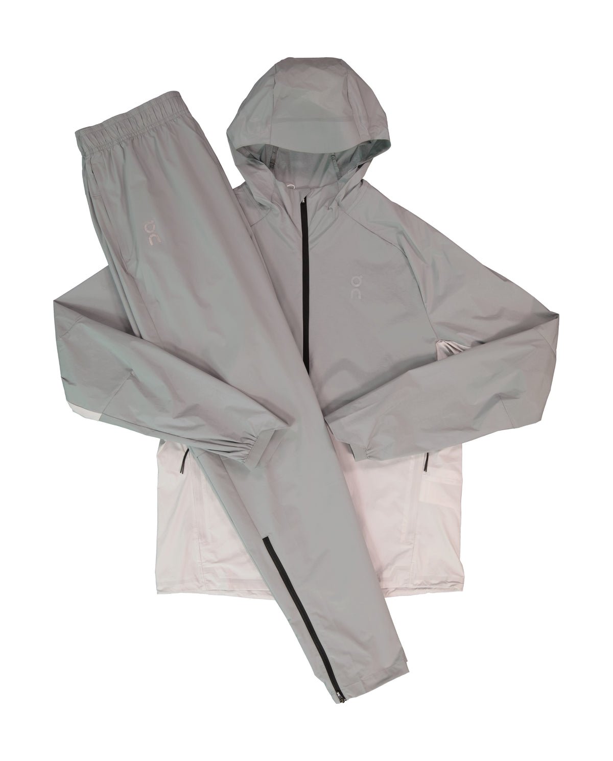 Men's On Running Core Jacket 1 Apollo | Glacier & Core Pants 1 Apollo Tracksuit Set