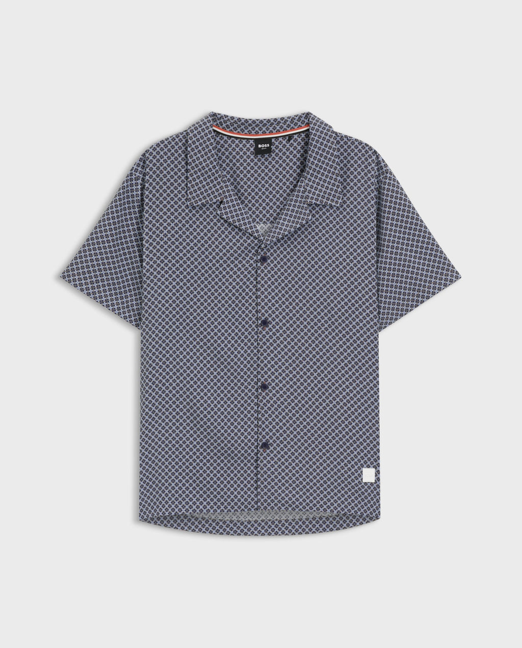 BOSS Black Beach Shirt Open Grey Swimwear