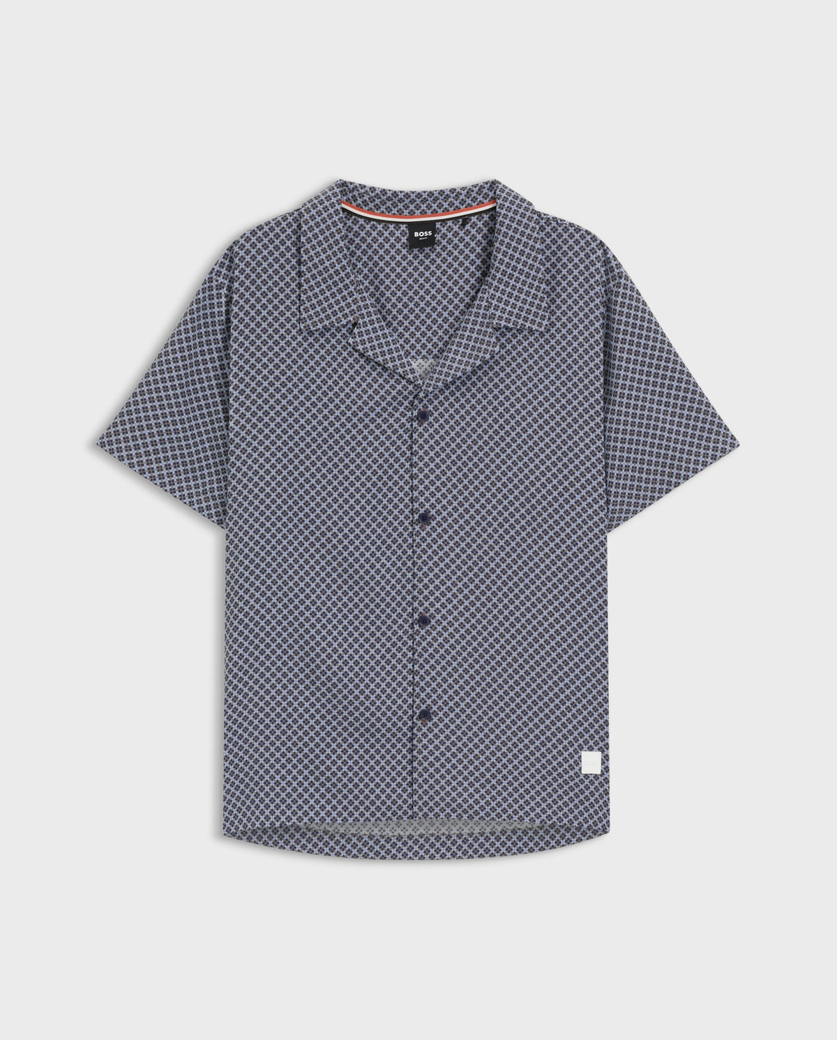 BOSS Black Beach Shirt Open Grey Swimwear