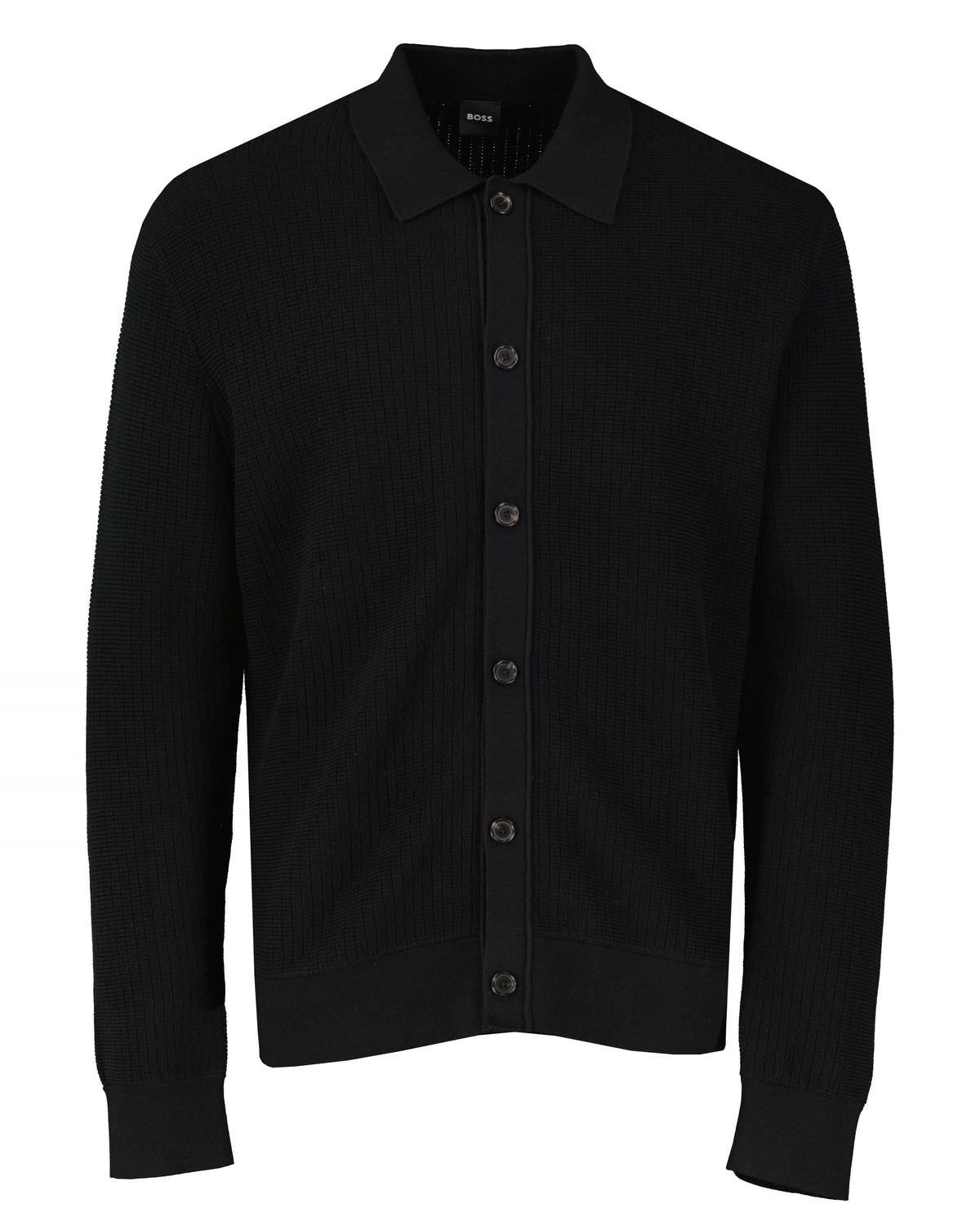 BOSS Black C-Laconico Cardigan Black Knitwear