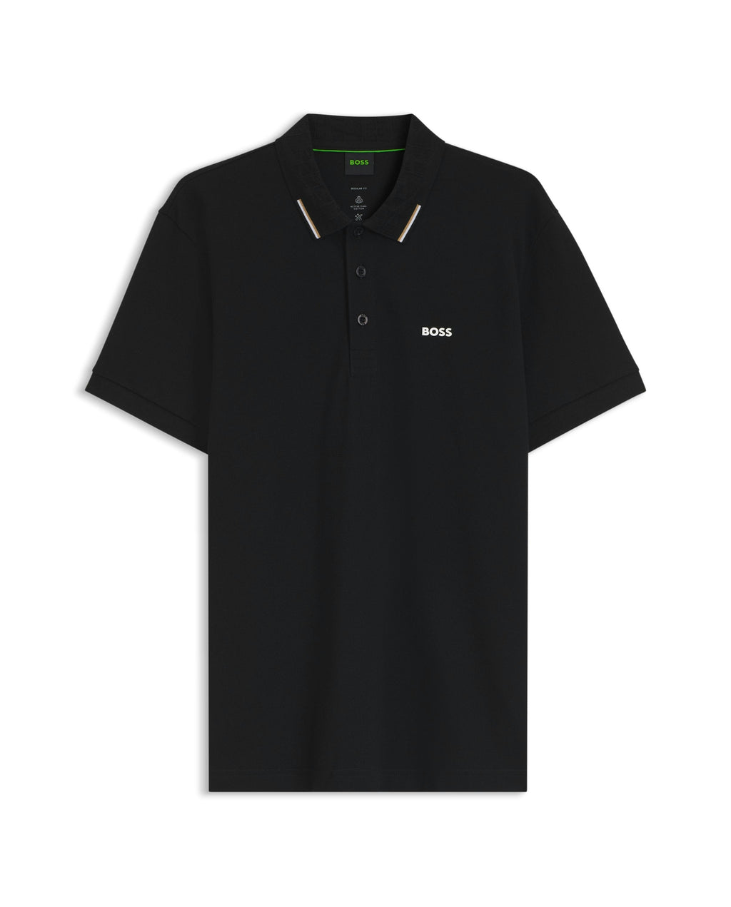 BOSS Green PL GOC Swing Black Paddy Polo Shirt — view 2