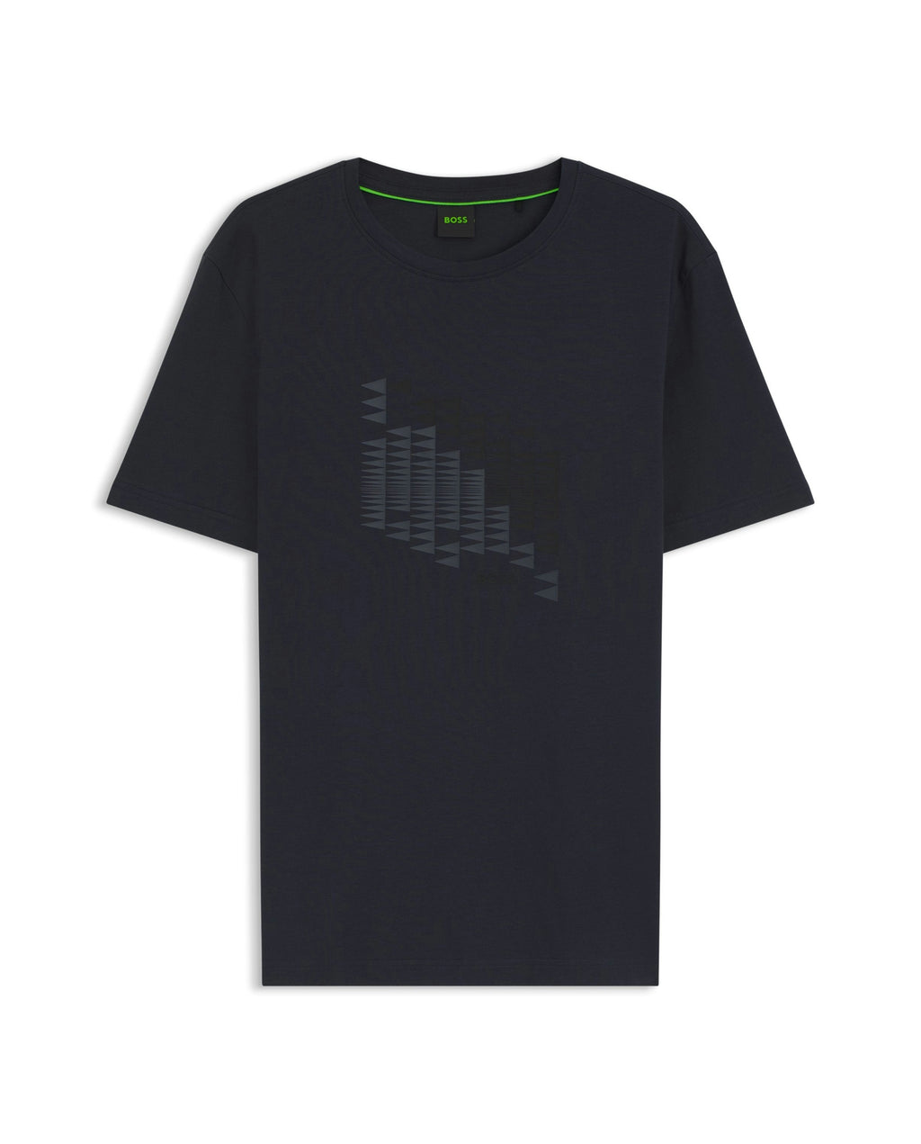 BOSS Green TS Network Flag Dark Blue T Shirt — view 2