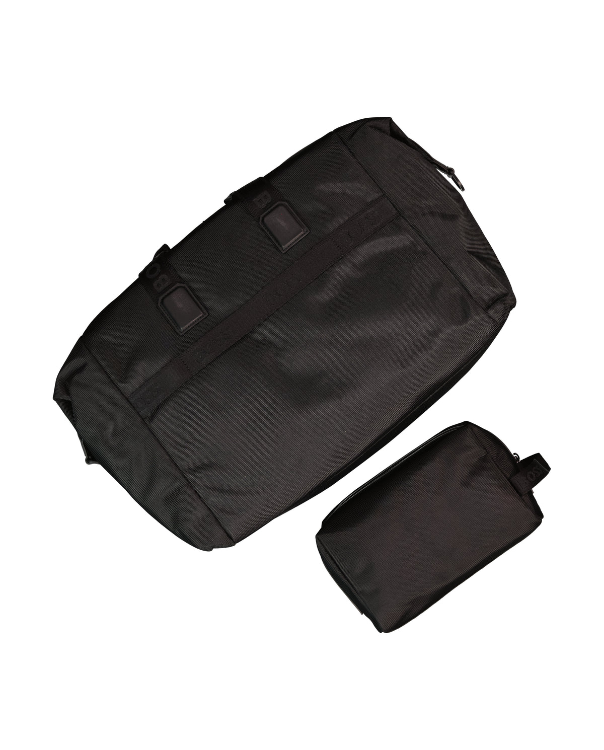 Men's BOSS Black Ray_N Black Soft Holdall Bag & Ray_N Black Wash Bag Two Piece Gift Set — view 2