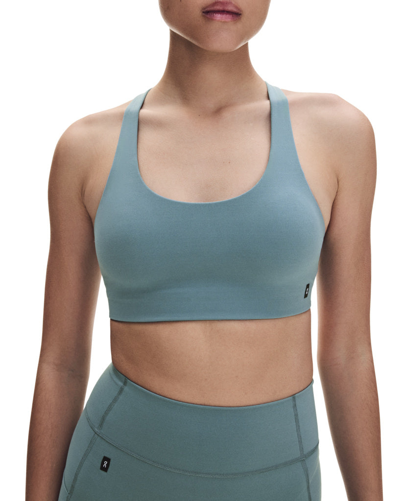 Women's On Running Studio Racerback Bra 1 Agave