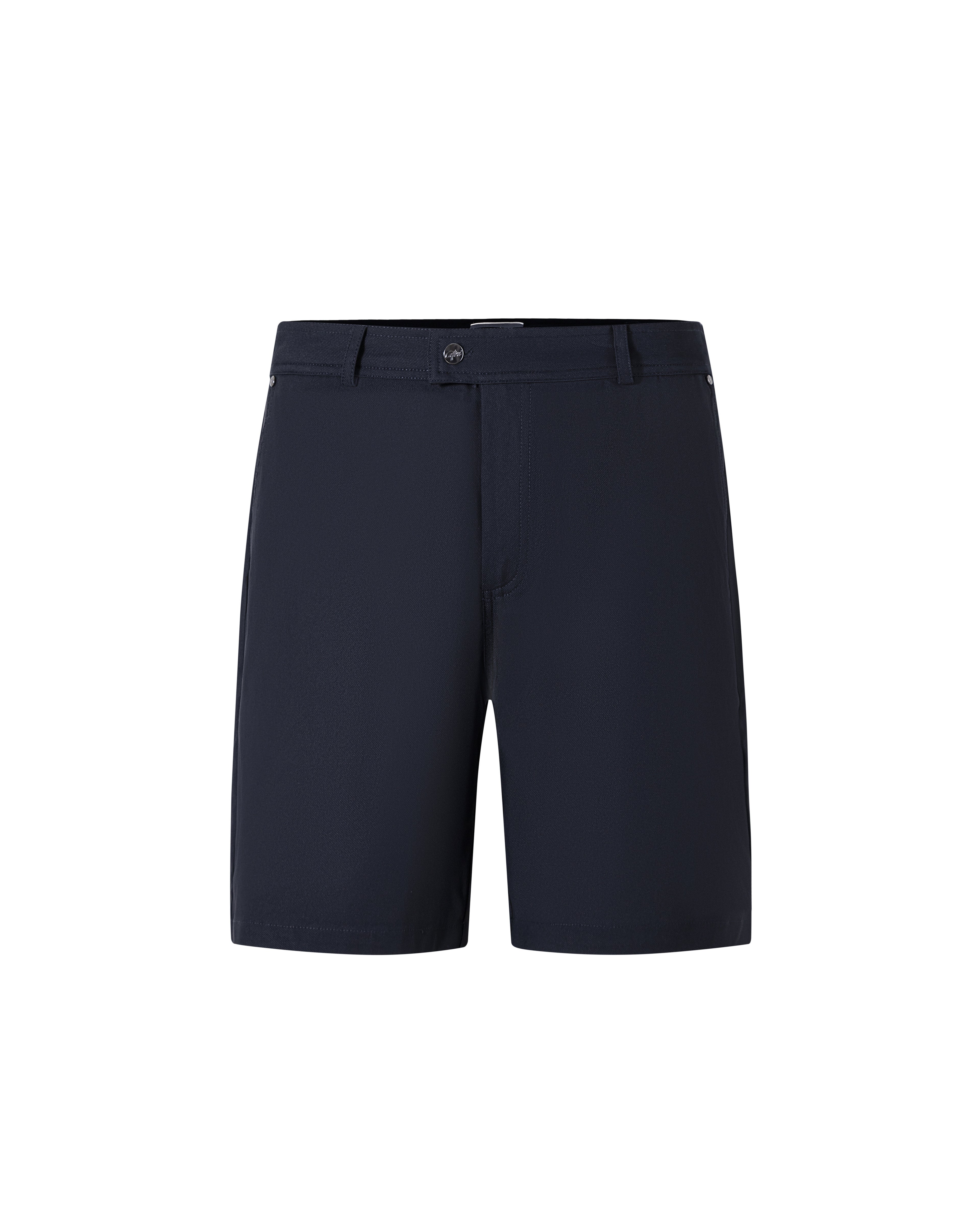 Men's Catini Alcorto Chino Shorts in Navy Blue — image 1