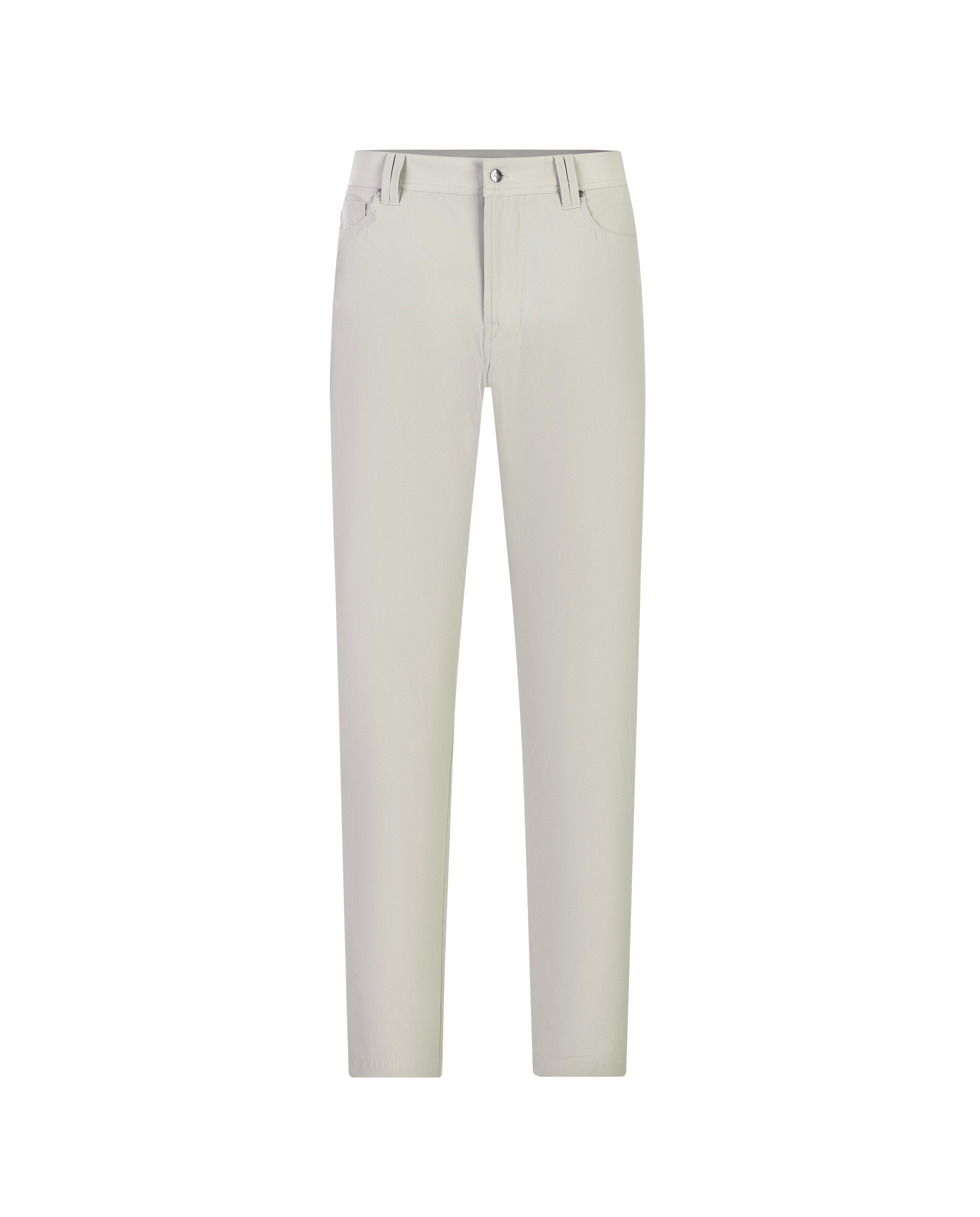 Men's Catini Leggero Lightweight Trousers in Stone — image 2
