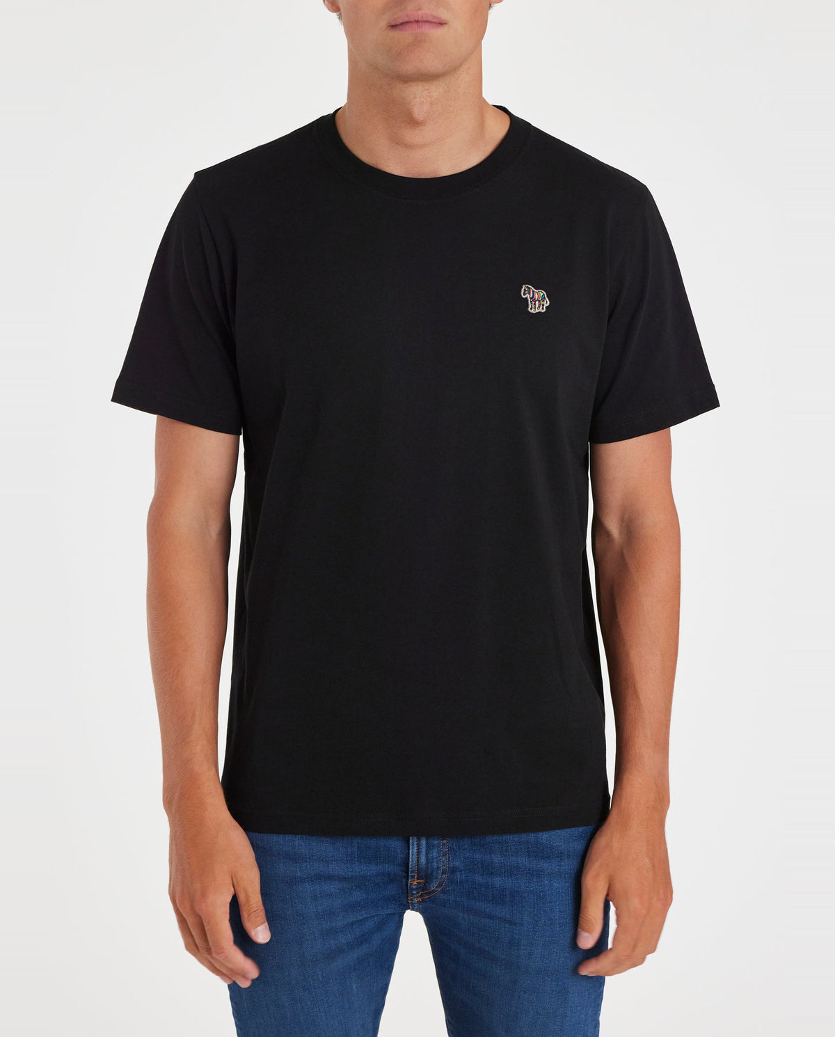 Men's Paul Smith Black Short Sleeve Reg Fit Zebra T-Shirt - image 2