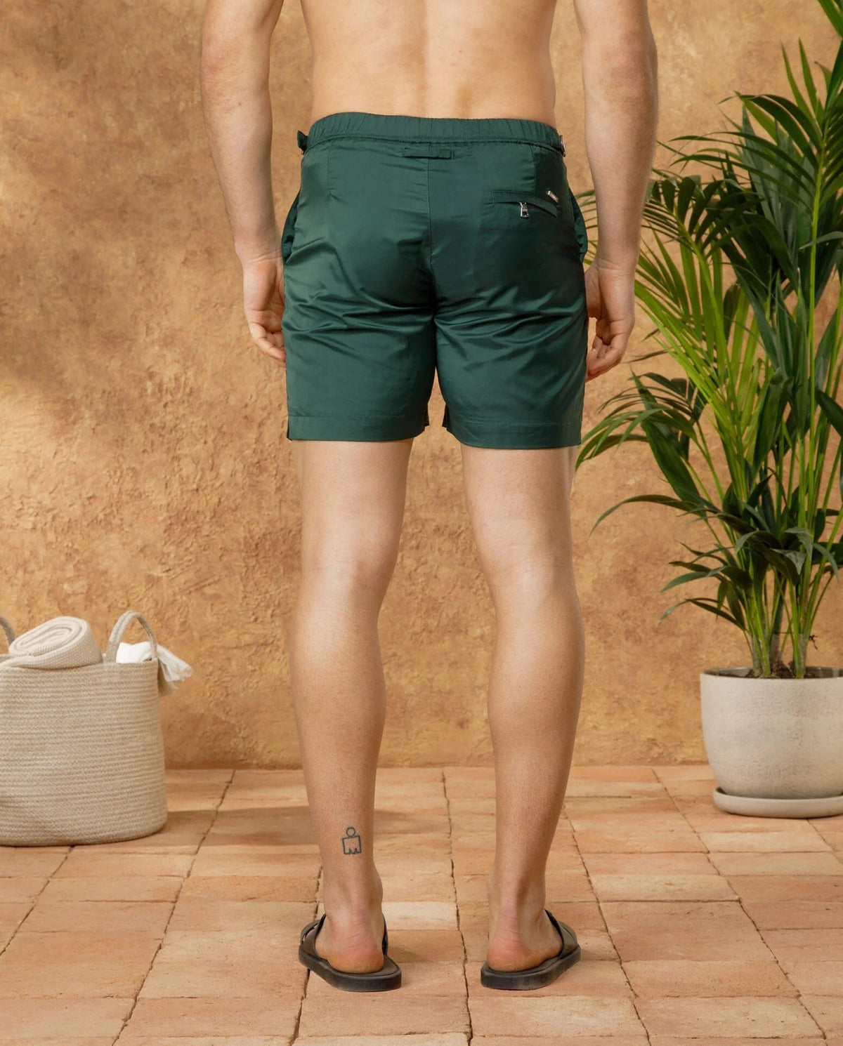 Men's Belier Green Swimshort — view 2