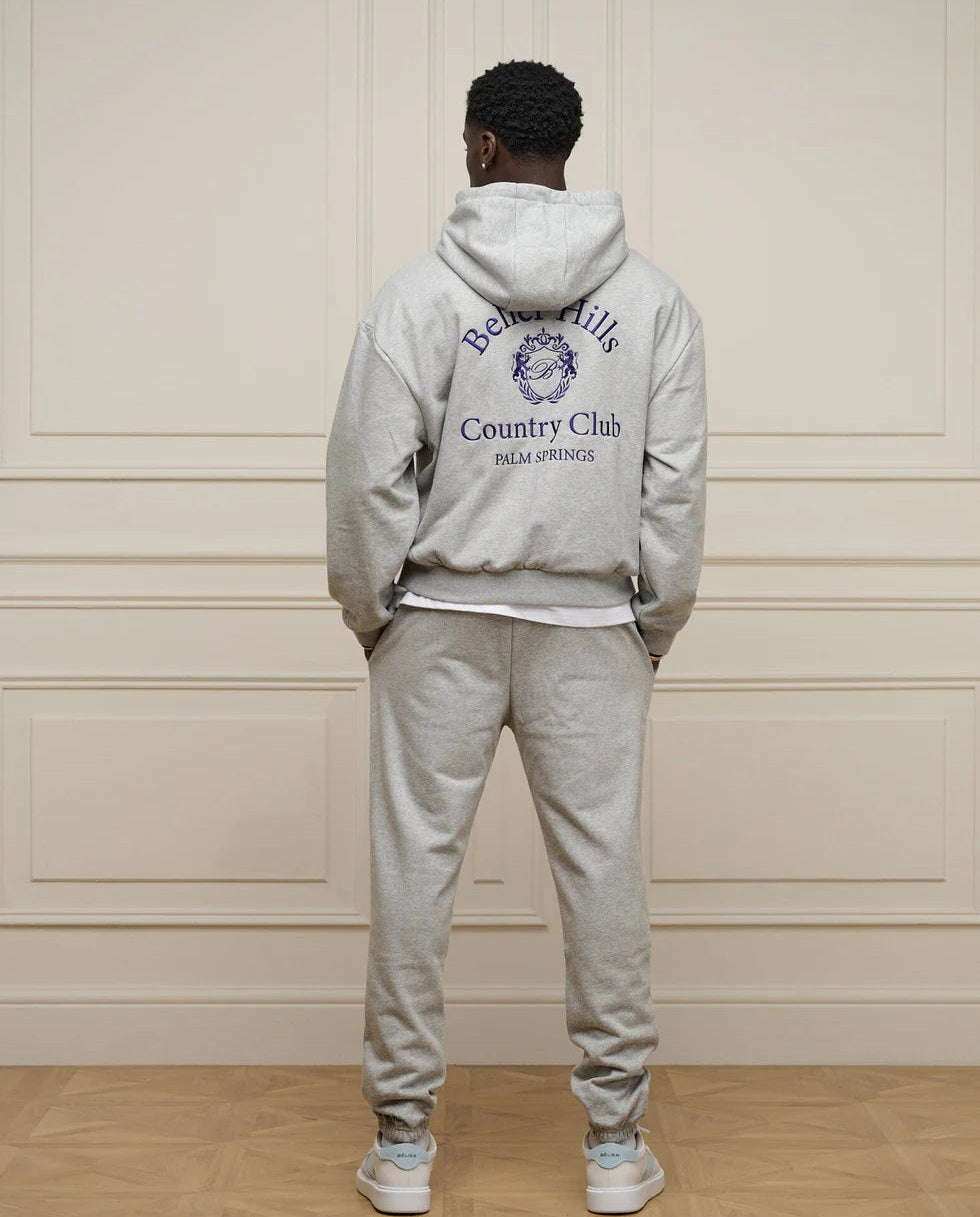 Men's Belier Grey Country Club Hoodie — view 2