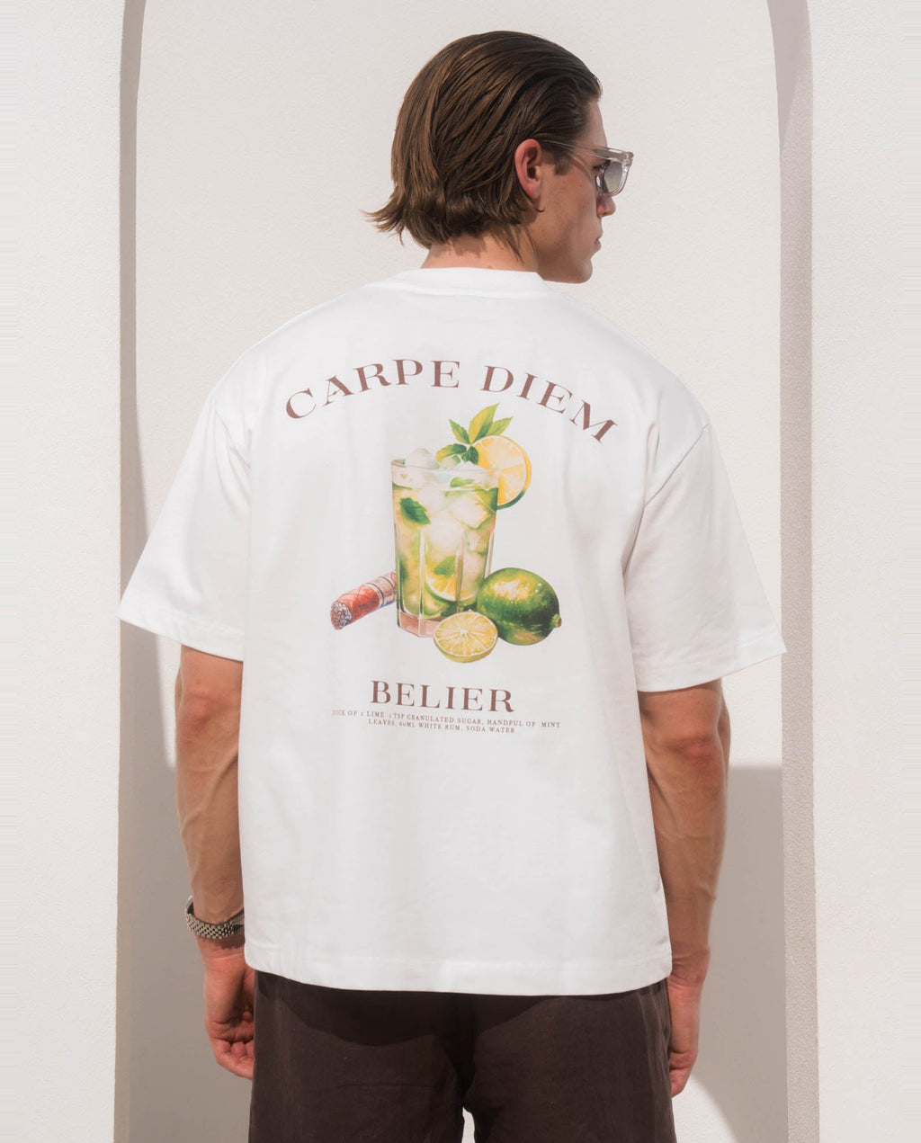 Men's Belier Off White Mojito T Shirt — view 2