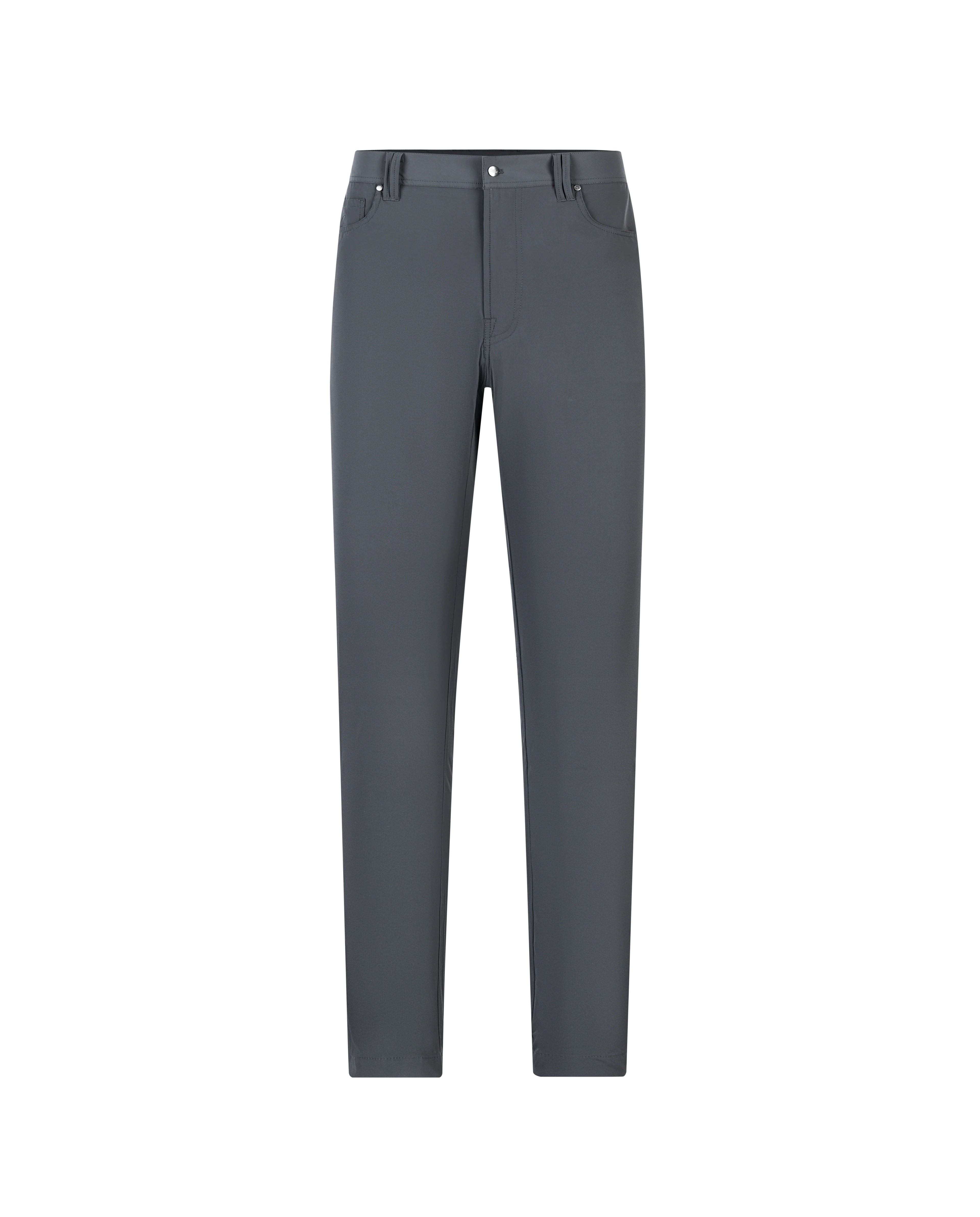 Men's Catini Leggero Lightweight Trousers in Charcoal