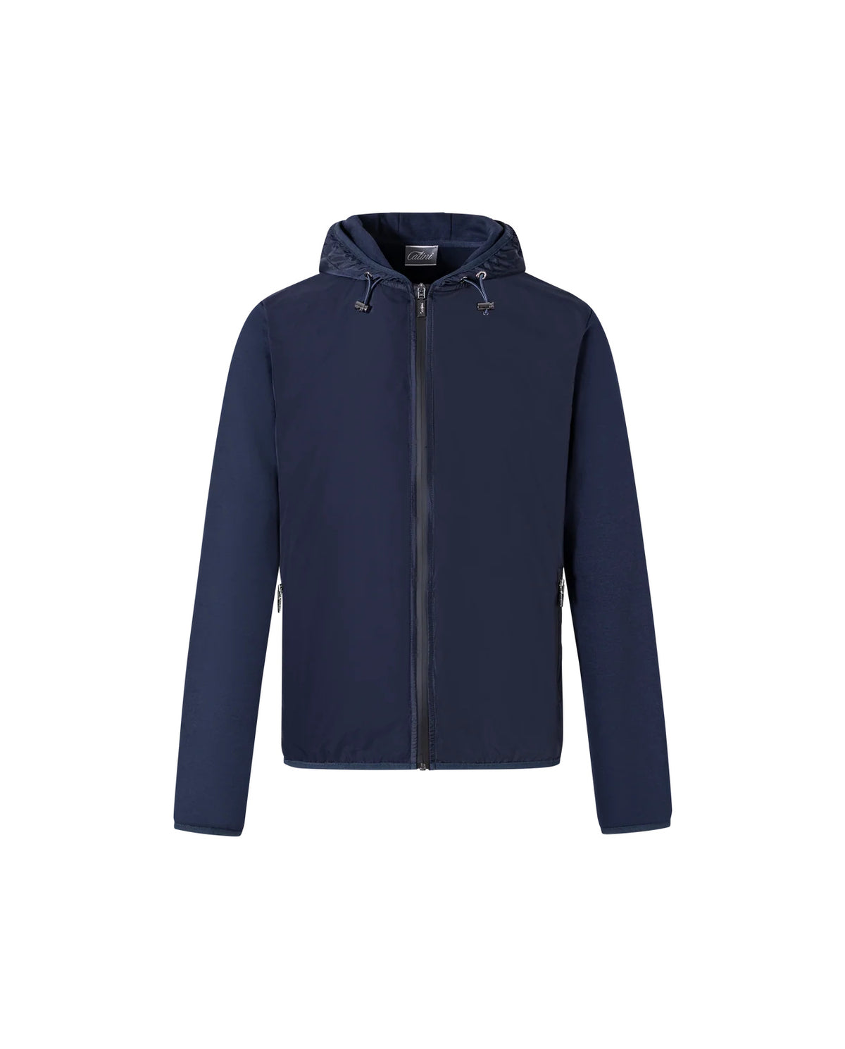 Men's Catini Trentino Tech Hoodie Jacket in Navy