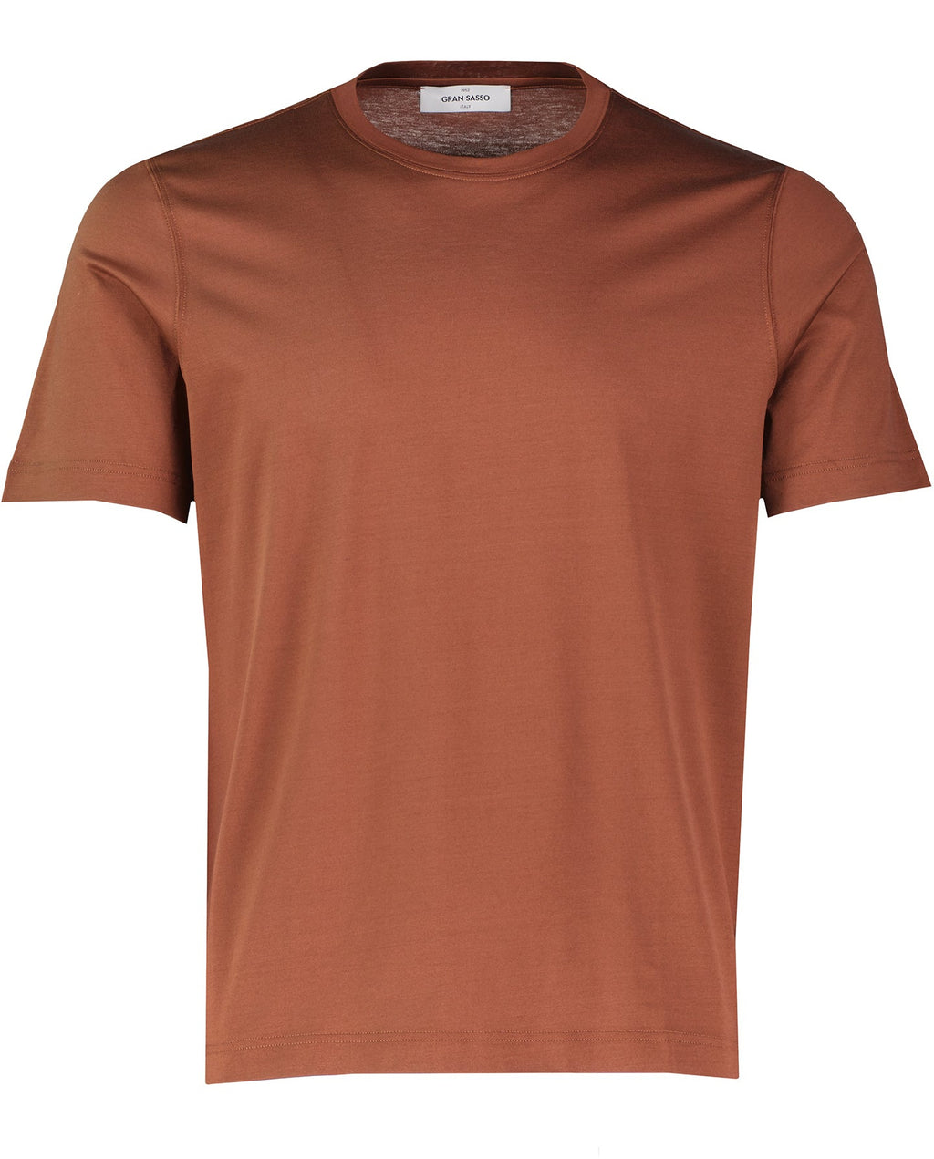 Men's Gran Sasso Auburn Mercerised T Shirt - image 2