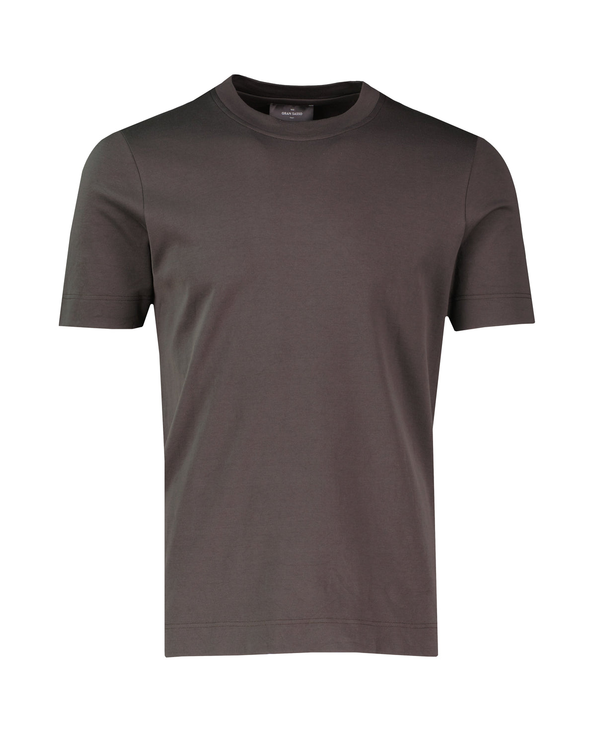 Men's Gran Sasso Brown Interlock T-Shirt