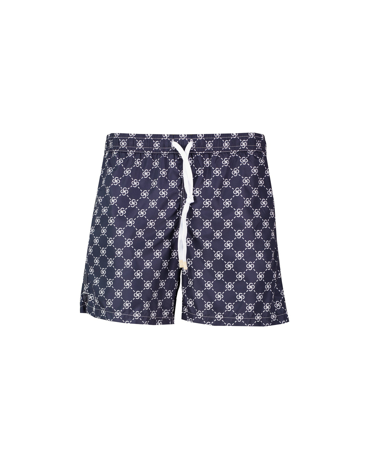 Men's Gran Sasso Navy GS Monogram Logo Swim Shorts - image 2