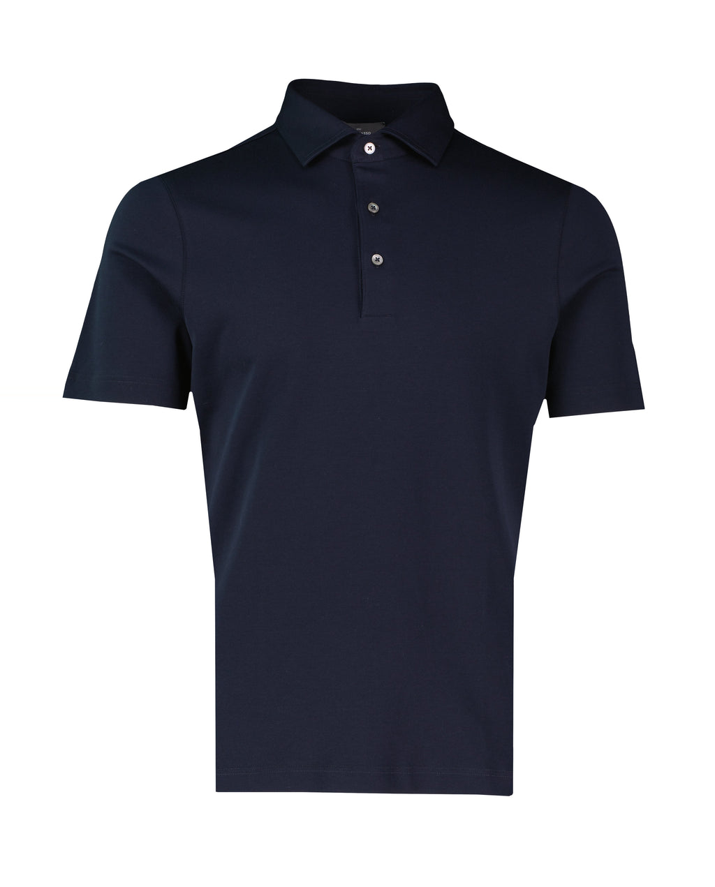 Men's Gran Sasso Navy Polo