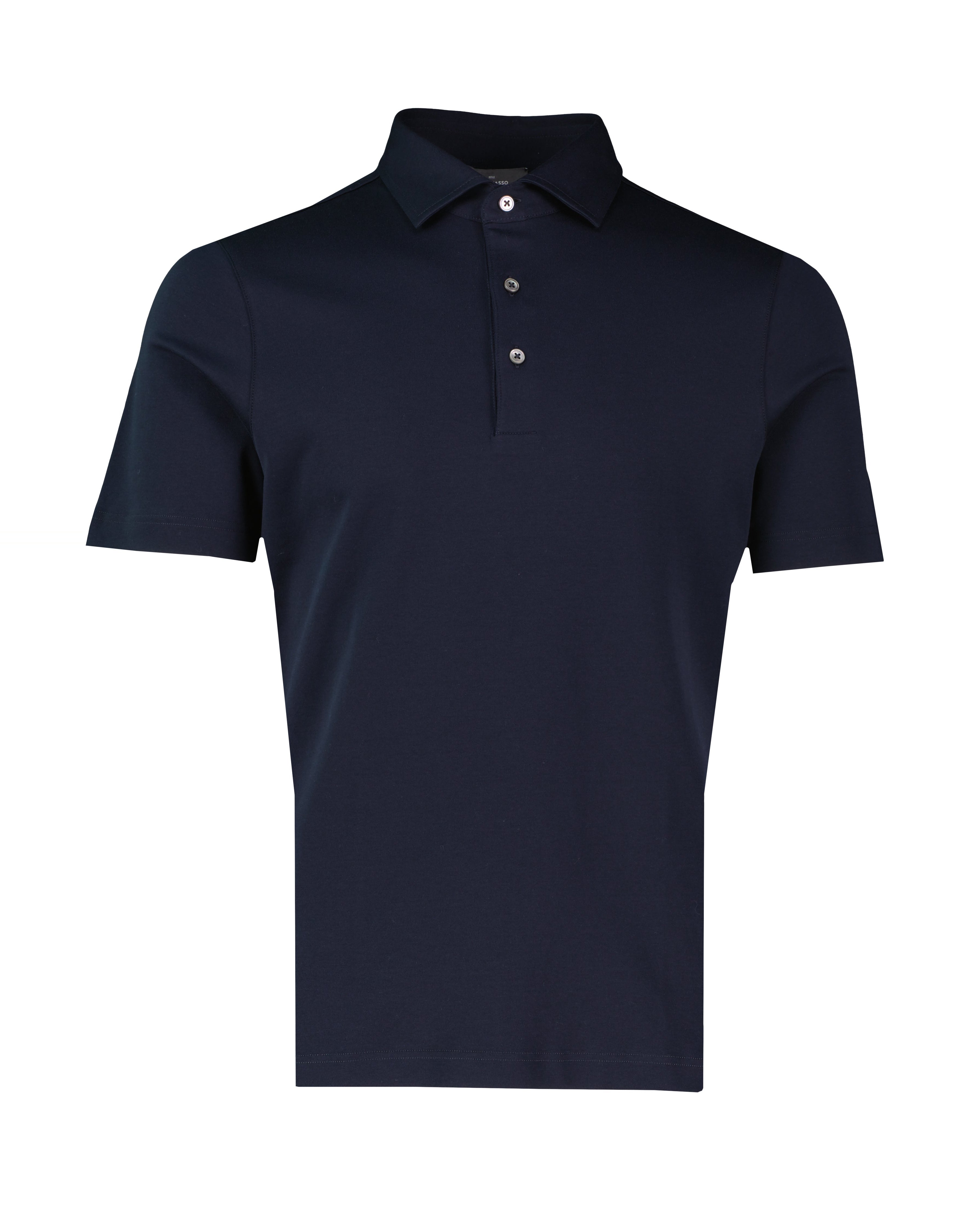 Men's Gran Sasso Navy Polo