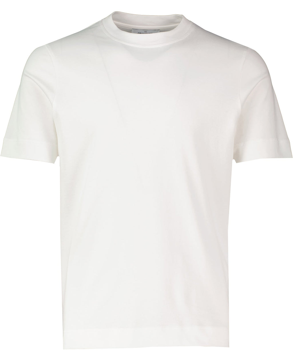 Men's Gran Sasso White Interlock T Shirt - image 2