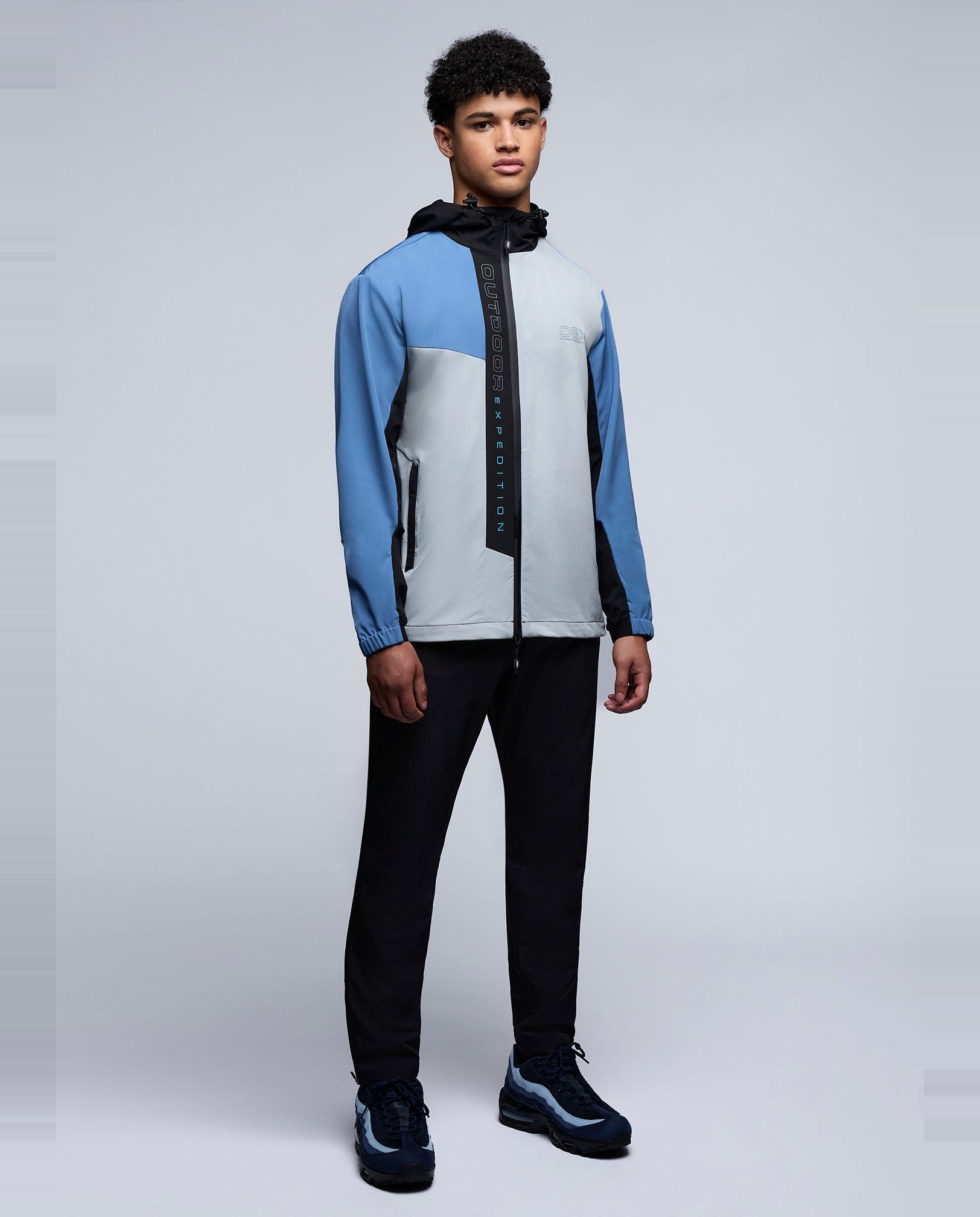 Men's OEX Black Pennine 2.0 Tracksuit Pant — view 2