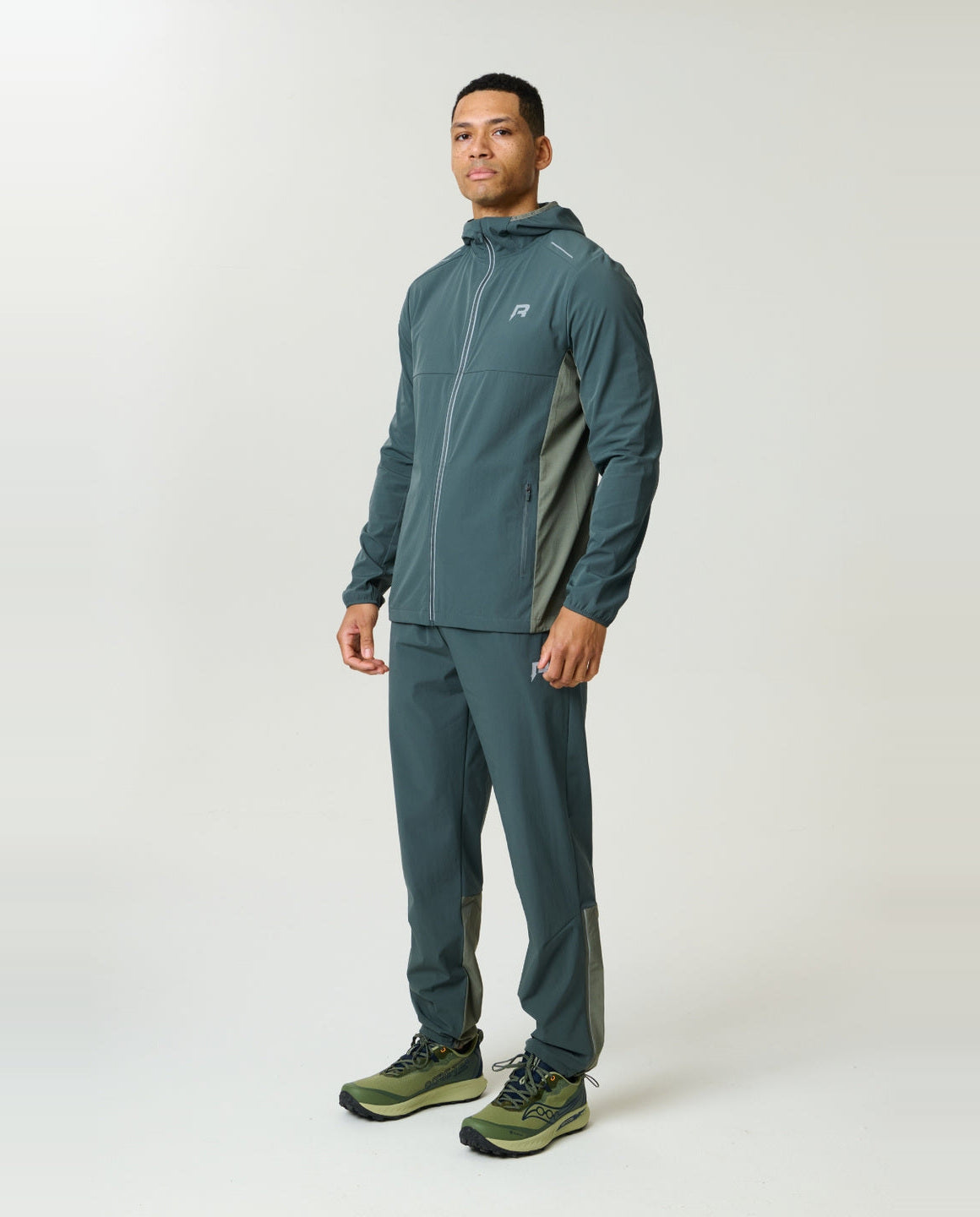 Men's Reprimo Dark Moss Khaki Clima Shell Jacket — view 2