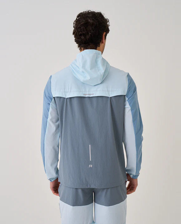 Men's Reprimo Sky Blue Flight Windbreaker & Short Set — view 2