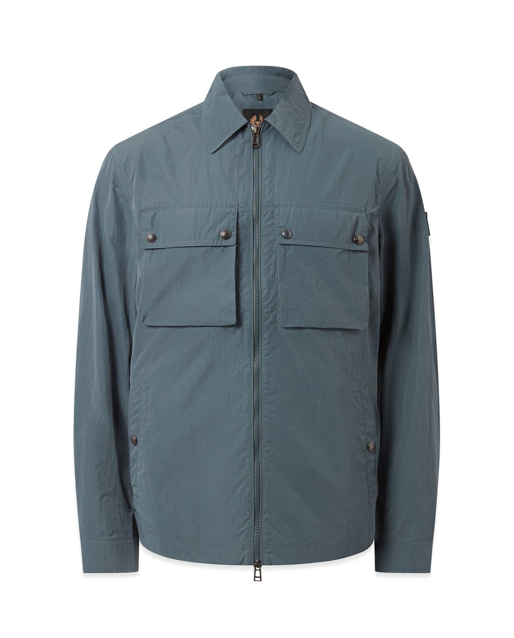 Mens Belstaff Tourer Overshirt Petrol Overshirts