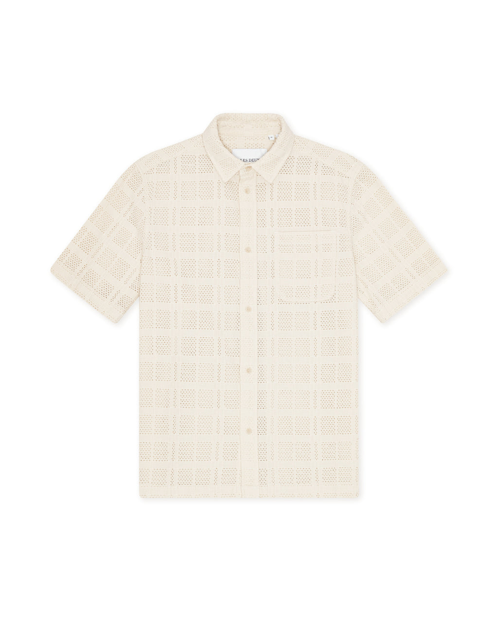 Mens Les Deux Ivory Charlie SS Shirt - image 2