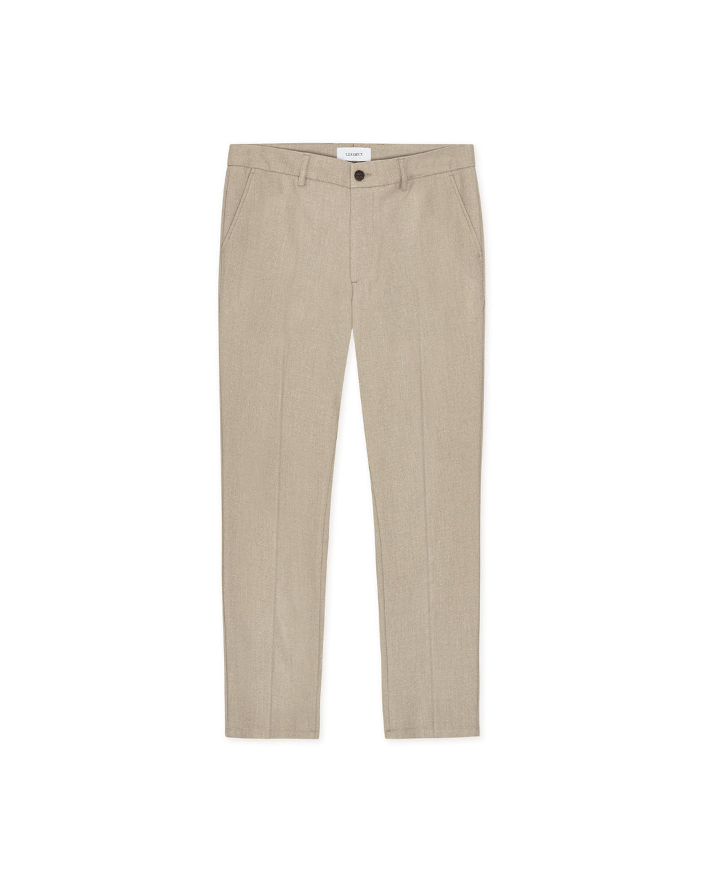 Mens Les Deux Laurel Oak Sand Como Regular Solid Pants - image 2