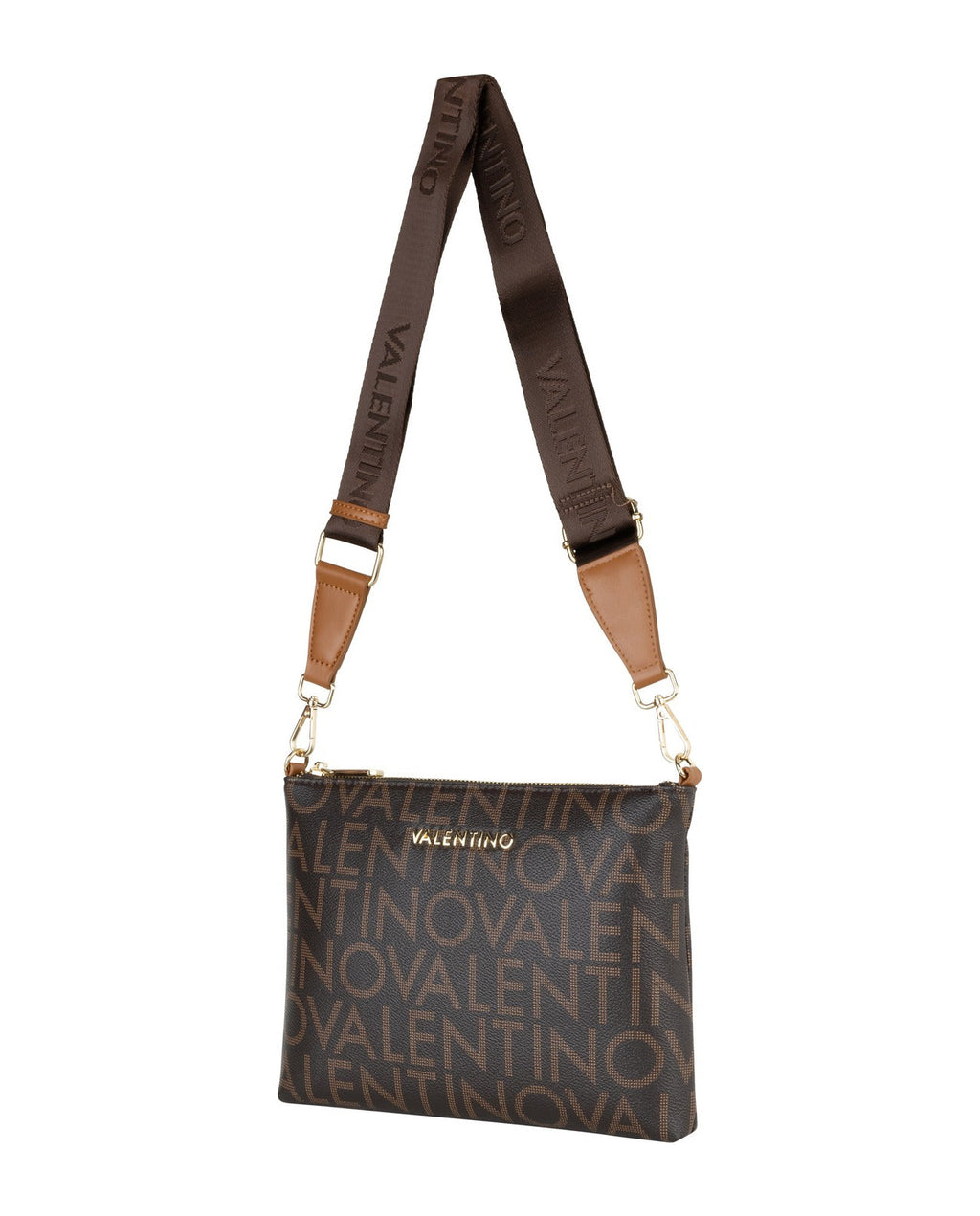 Women's Valentino Regina Re Shopping Bag In Dark Brown