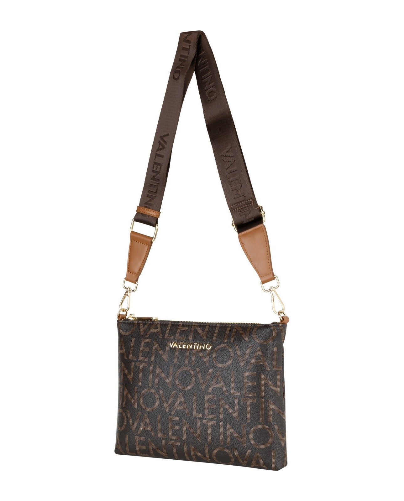 Women's Valentino Regina Re Shopping Bag In Dark Brown