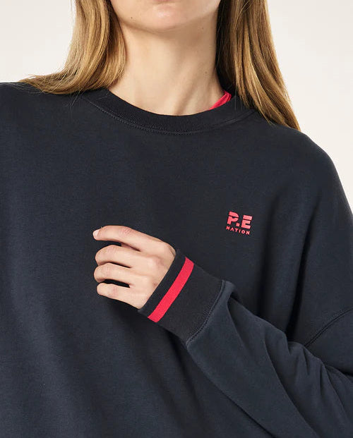 Women's P.E Nation Vita Sweat in Marine Blue — view 2