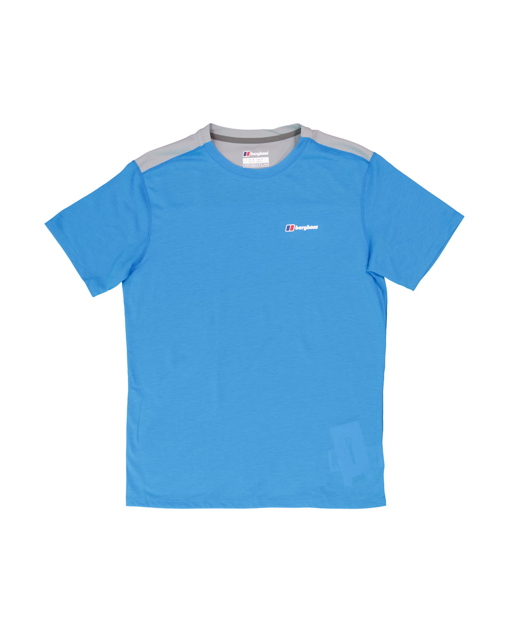 Men's Berghaus Blue Grey Terrain Trek Tech T Shirt — view 2