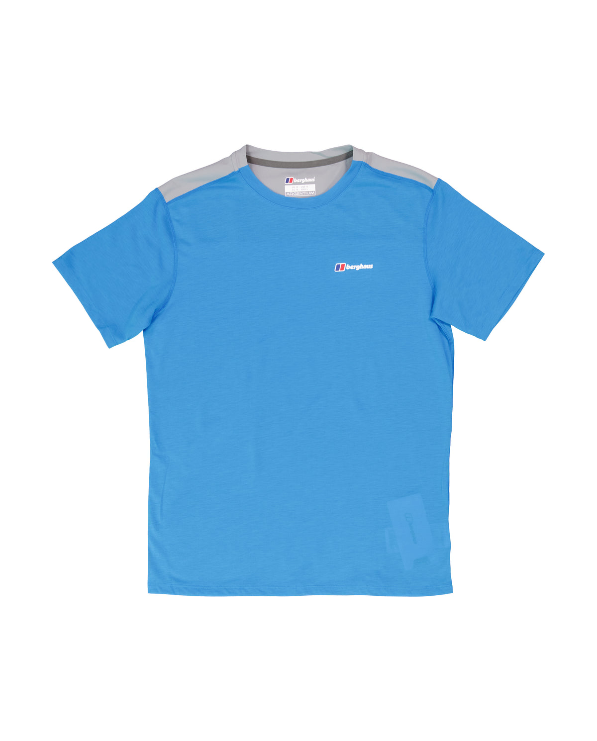 Men's Berghaus Blue Grey Terrain Trek Tech T Shirt — view 2