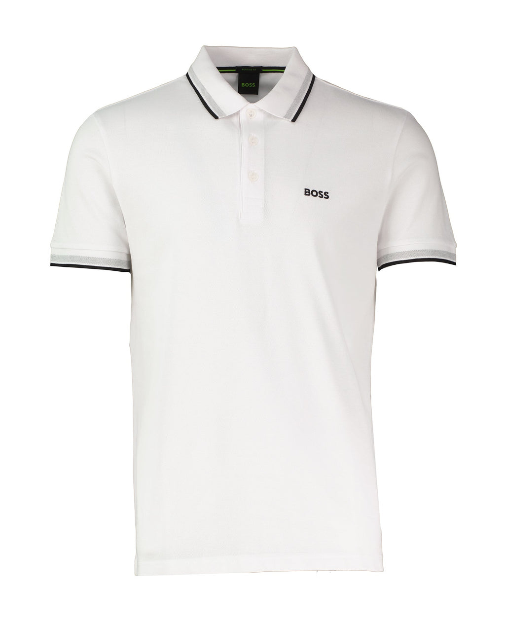 Men's BOSS Green Paddy Polo in White