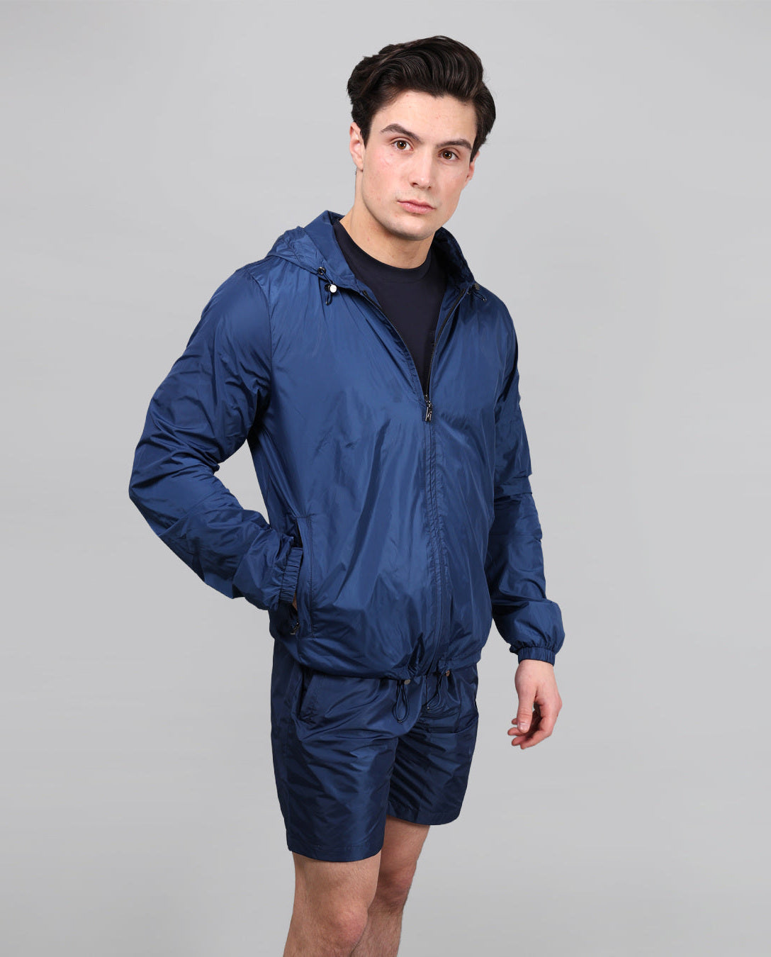 Men's Catini Il Vento Windbreaker in Azure Blue — image 1