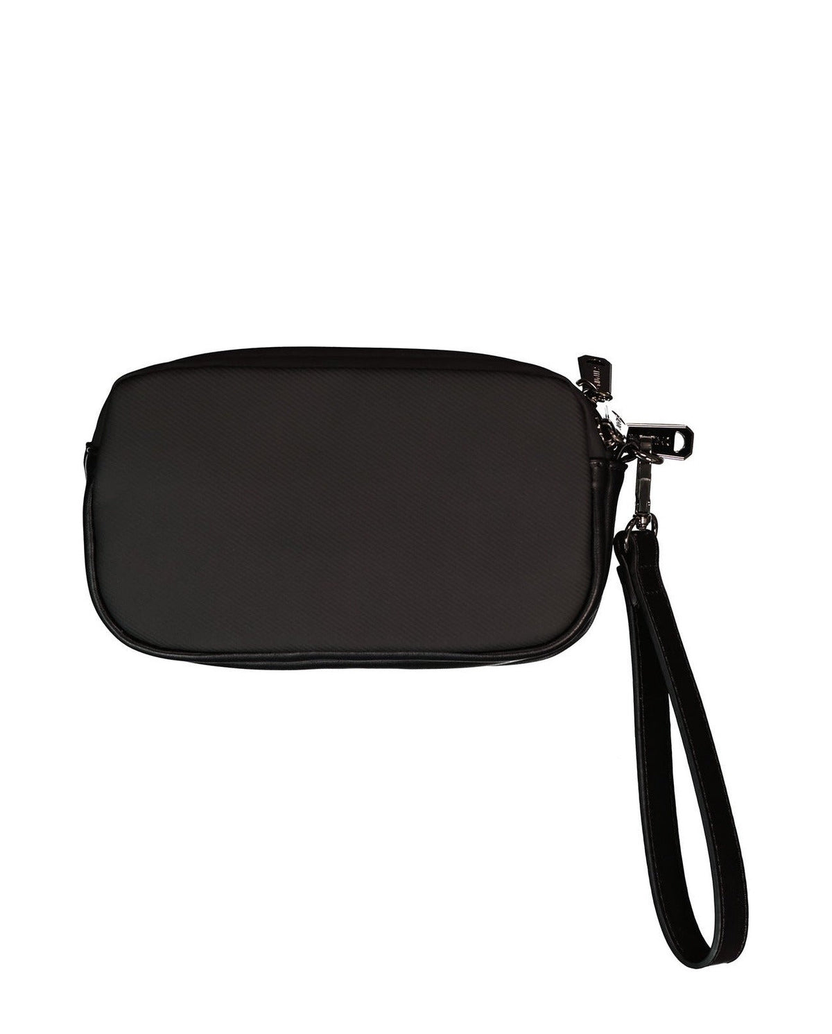 Men's Valentino Bags Stellar Black Triple Zip Soft Cosmetic Case