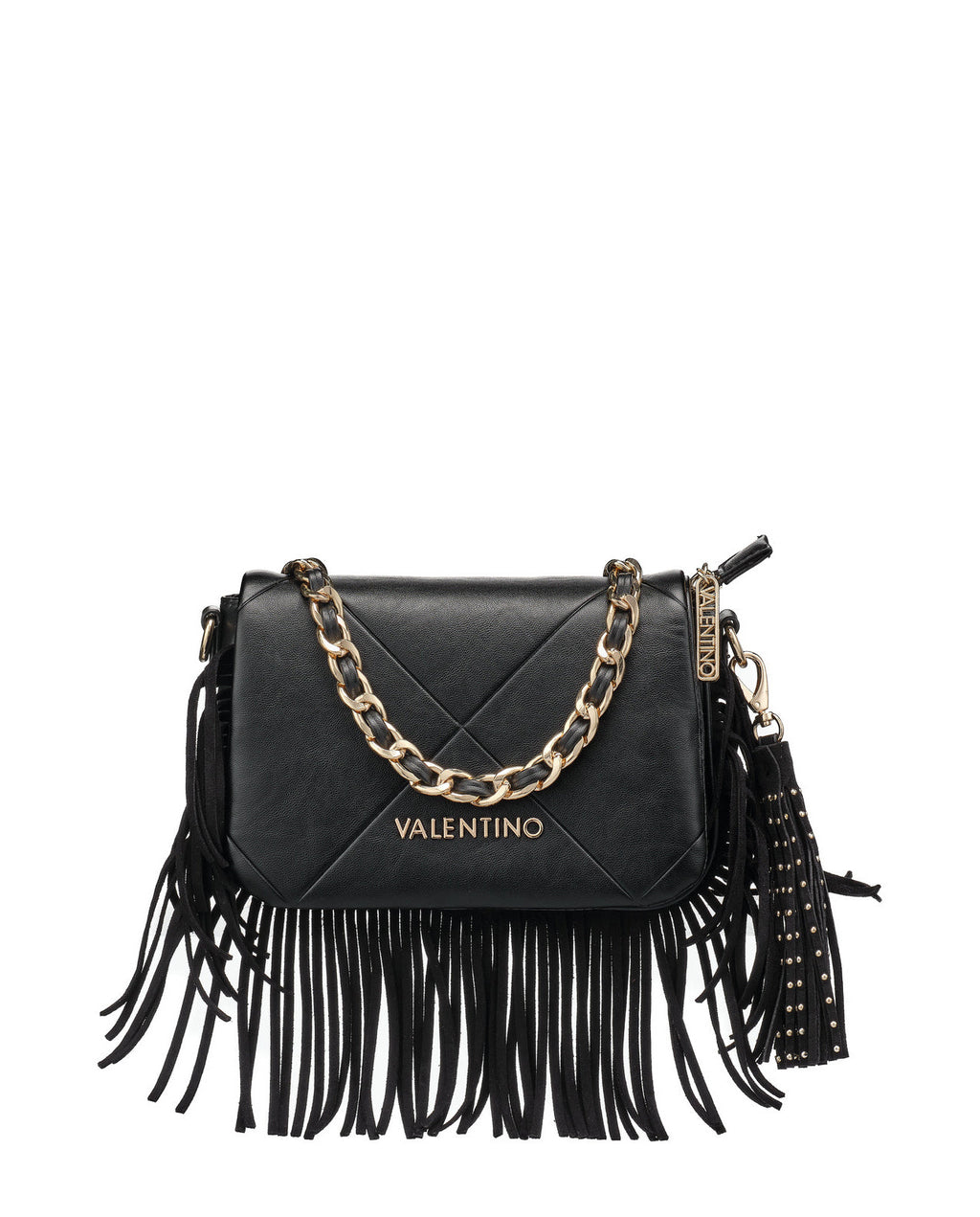 Women's Valentino Astrid Flap Bag In Black