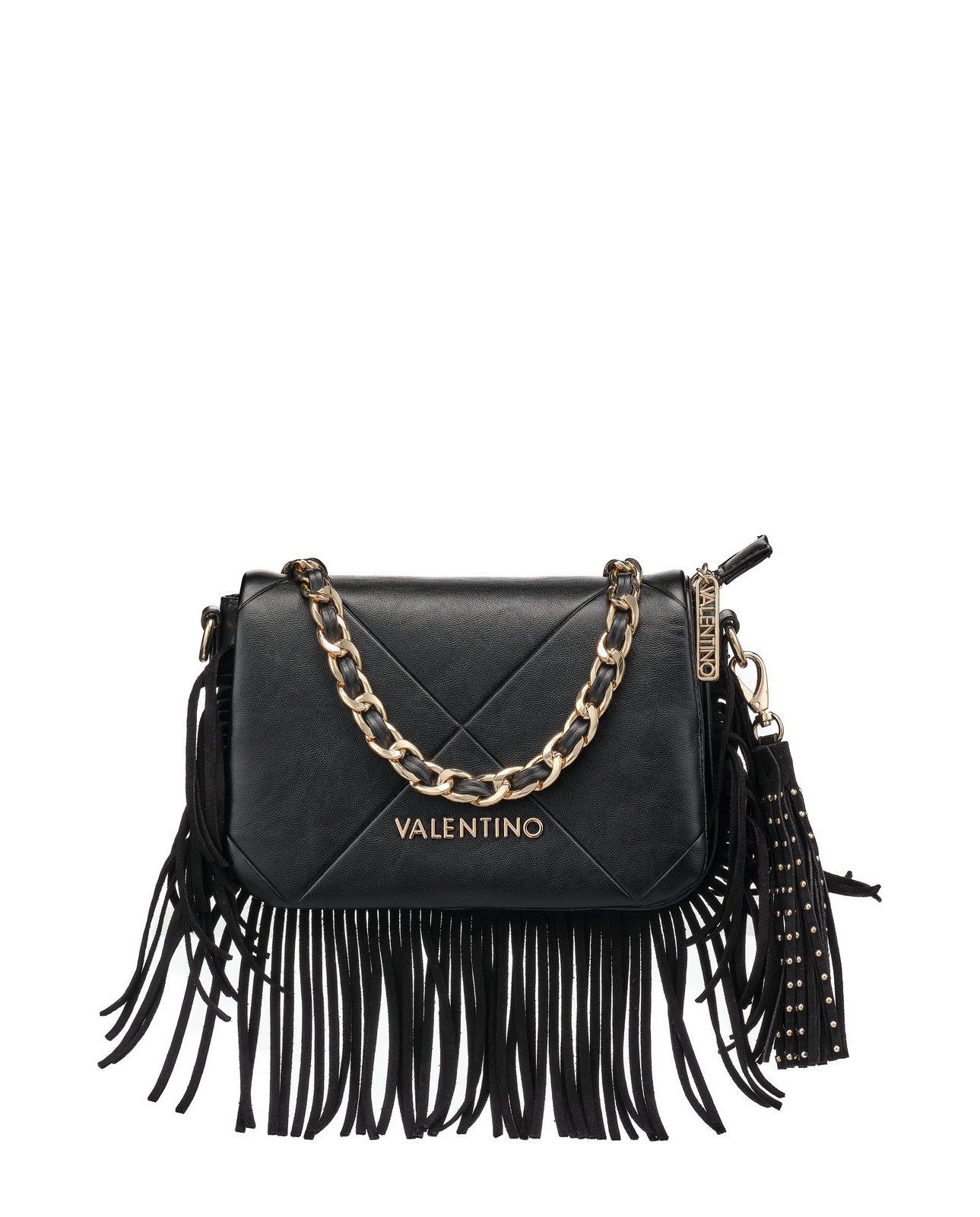 Women's Valentino Astrid Flap Bag In Black