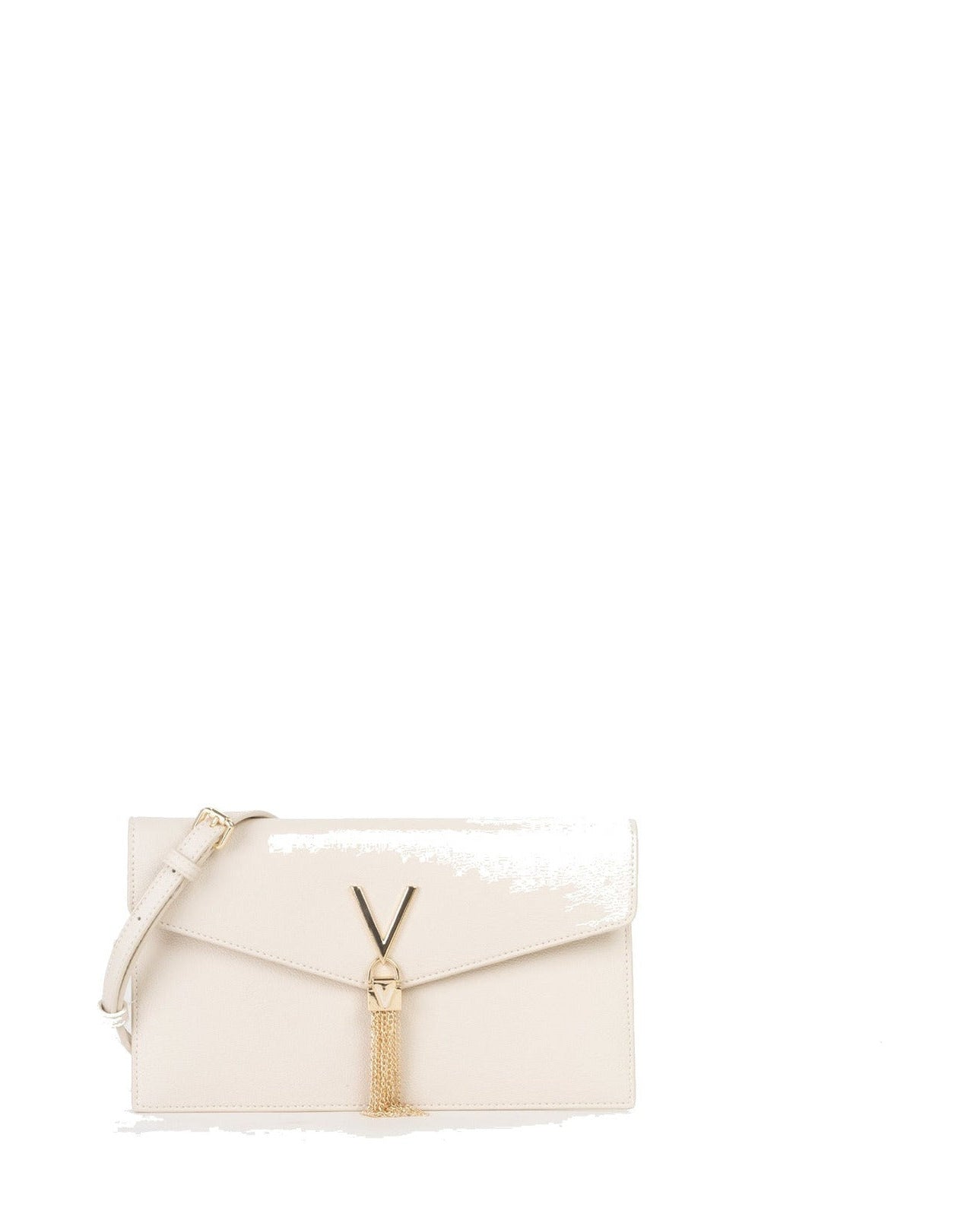 Women's Valentino Luxe Pochette In Ecru
