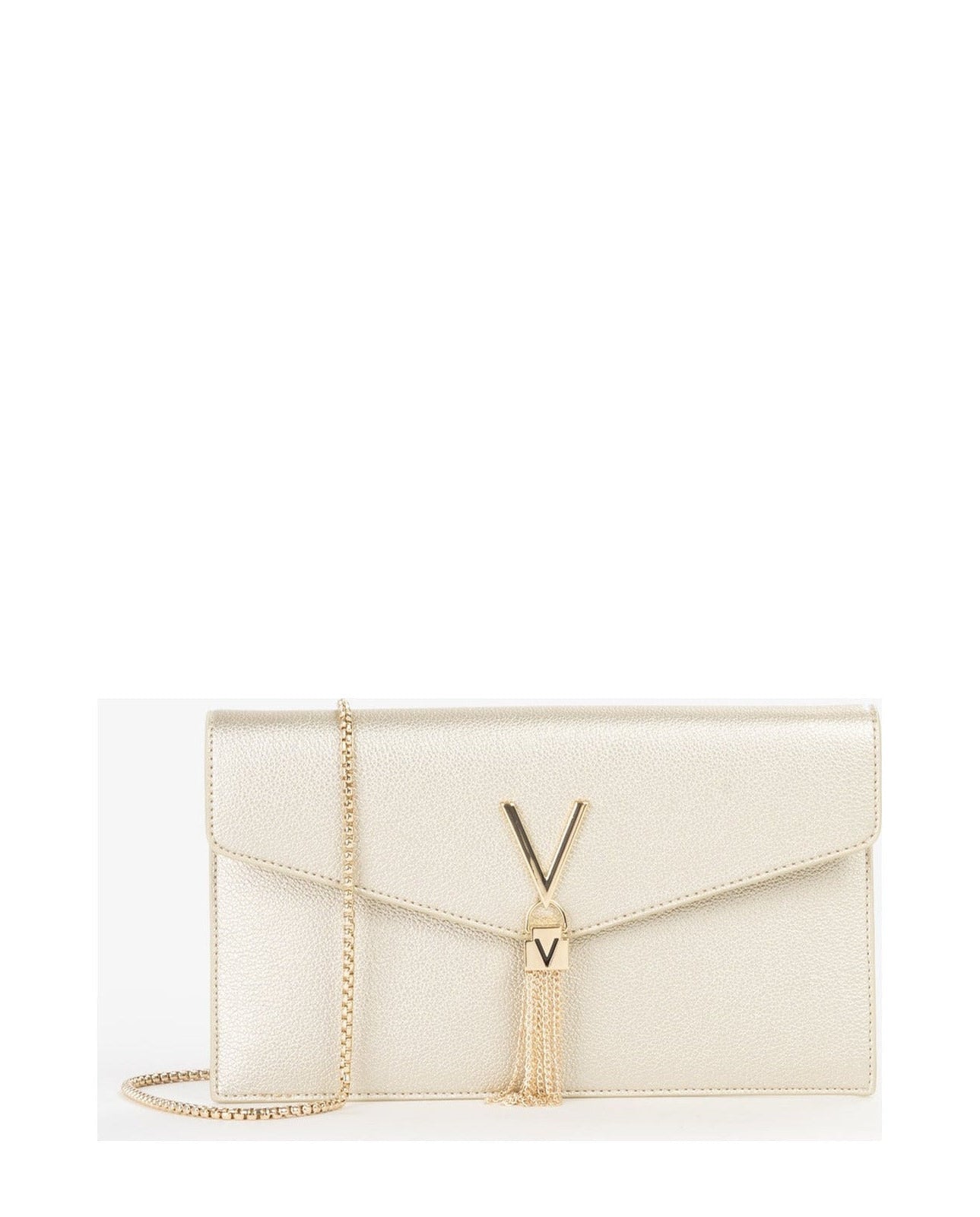 Women's Valentino Luxe Pochette In Gold